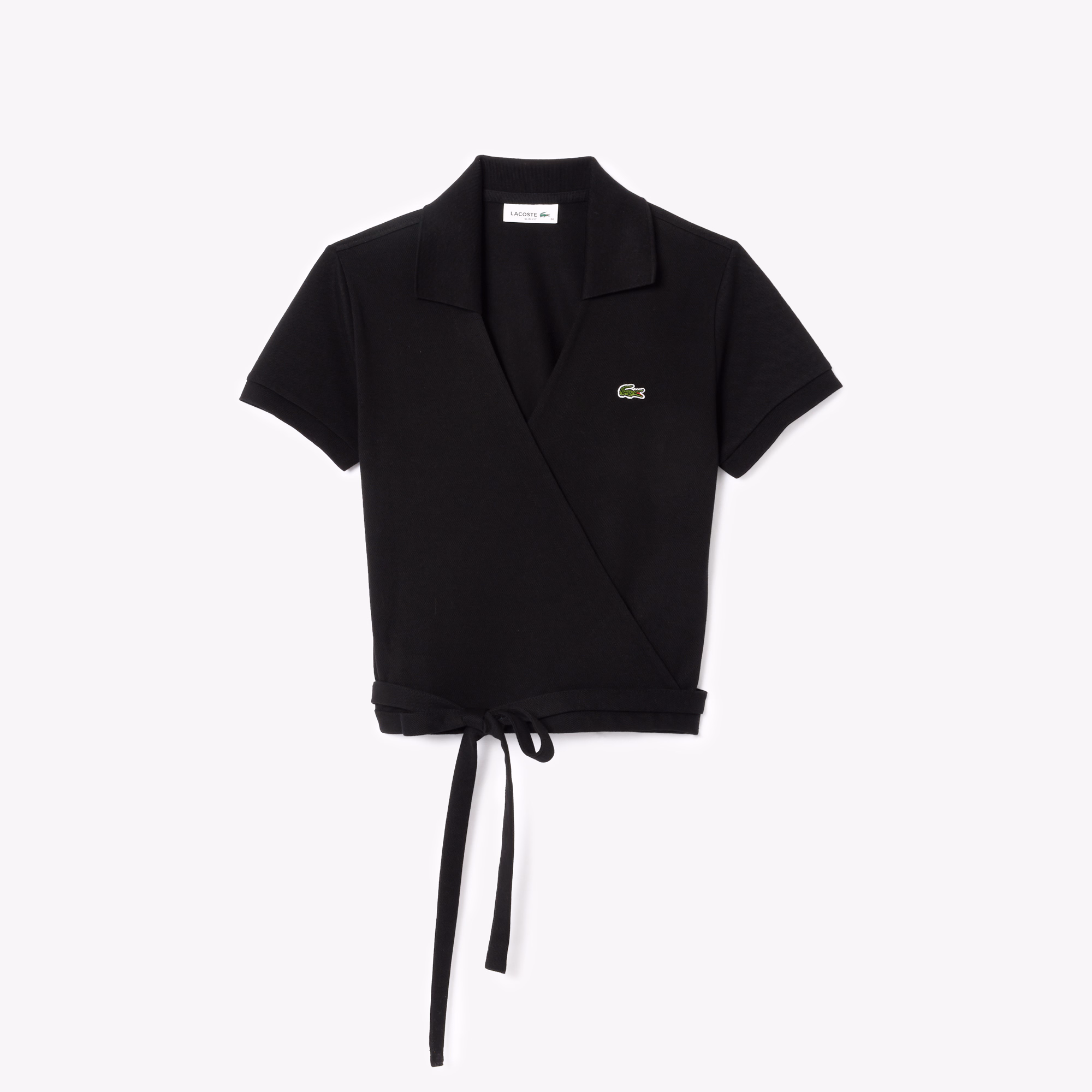 Women's Stretch Mini Piqué Wrap Polo