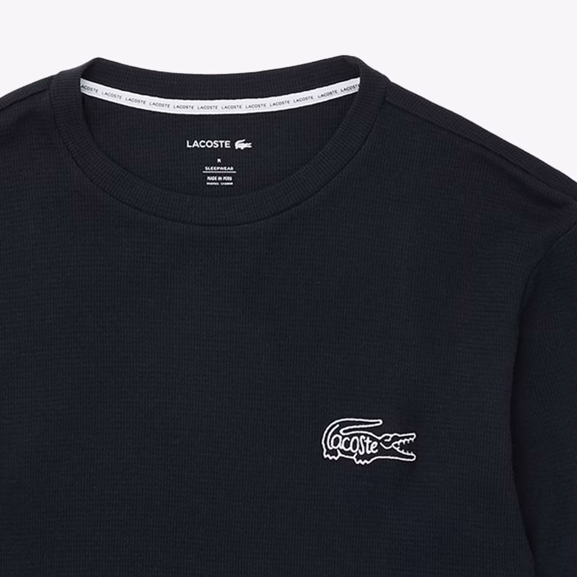 Men's Waffled Cotton Undershirt