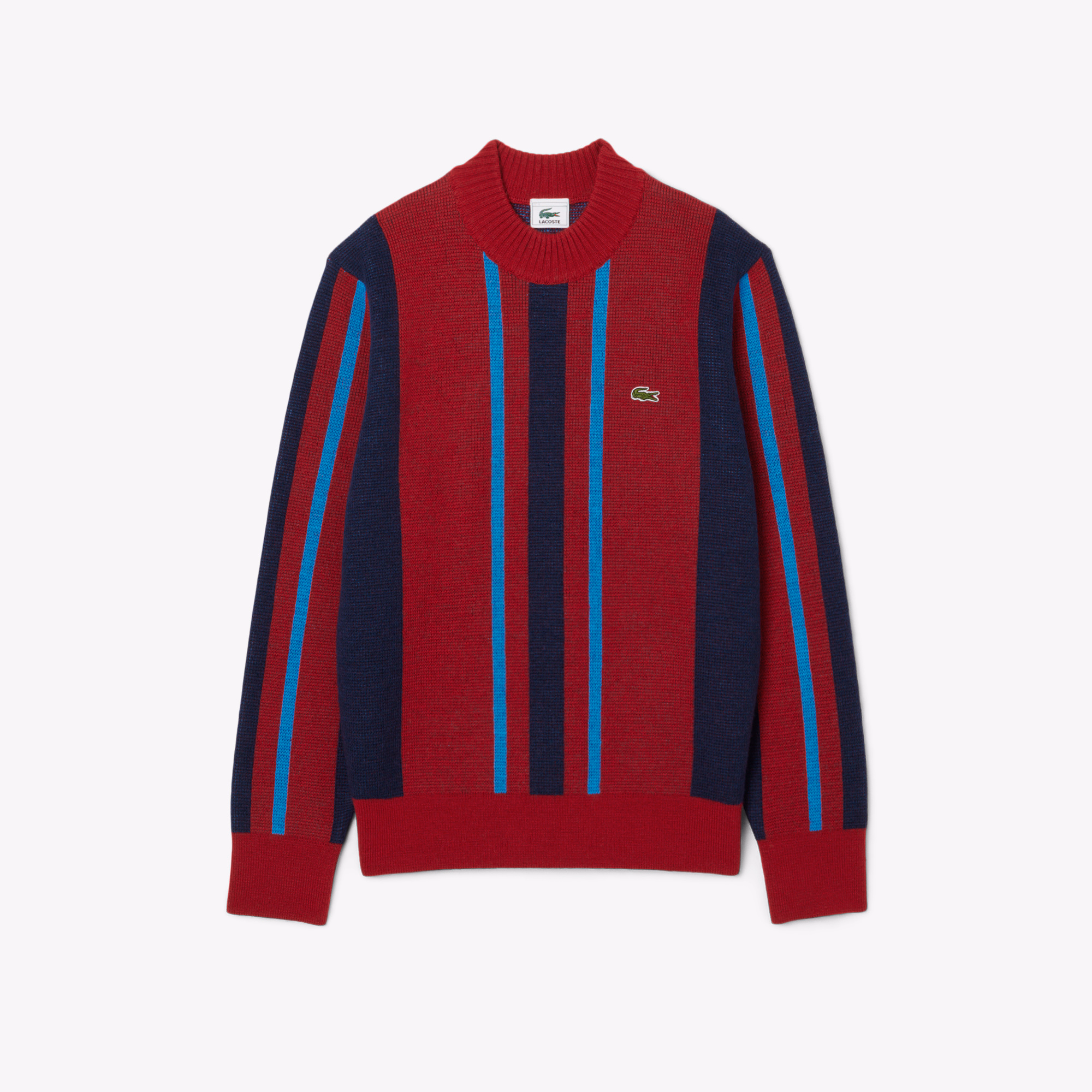 Men's Archive Edition High-Neck Striped Sweater