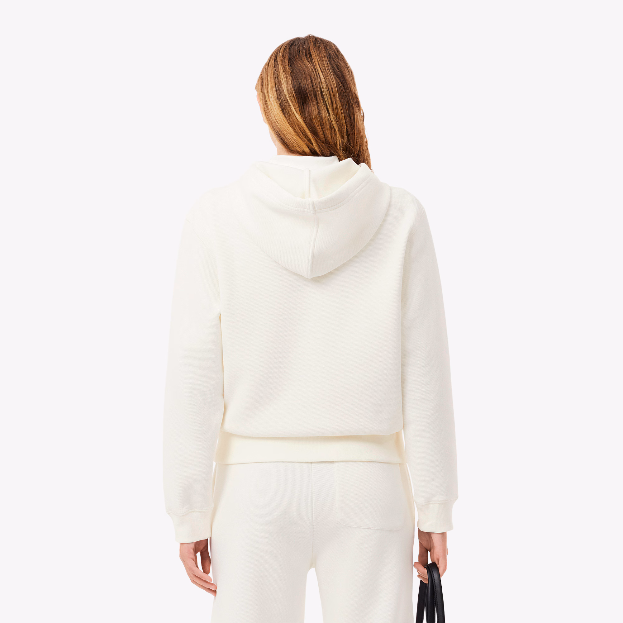 Women's Relaxed Fit Piqué Hoodie