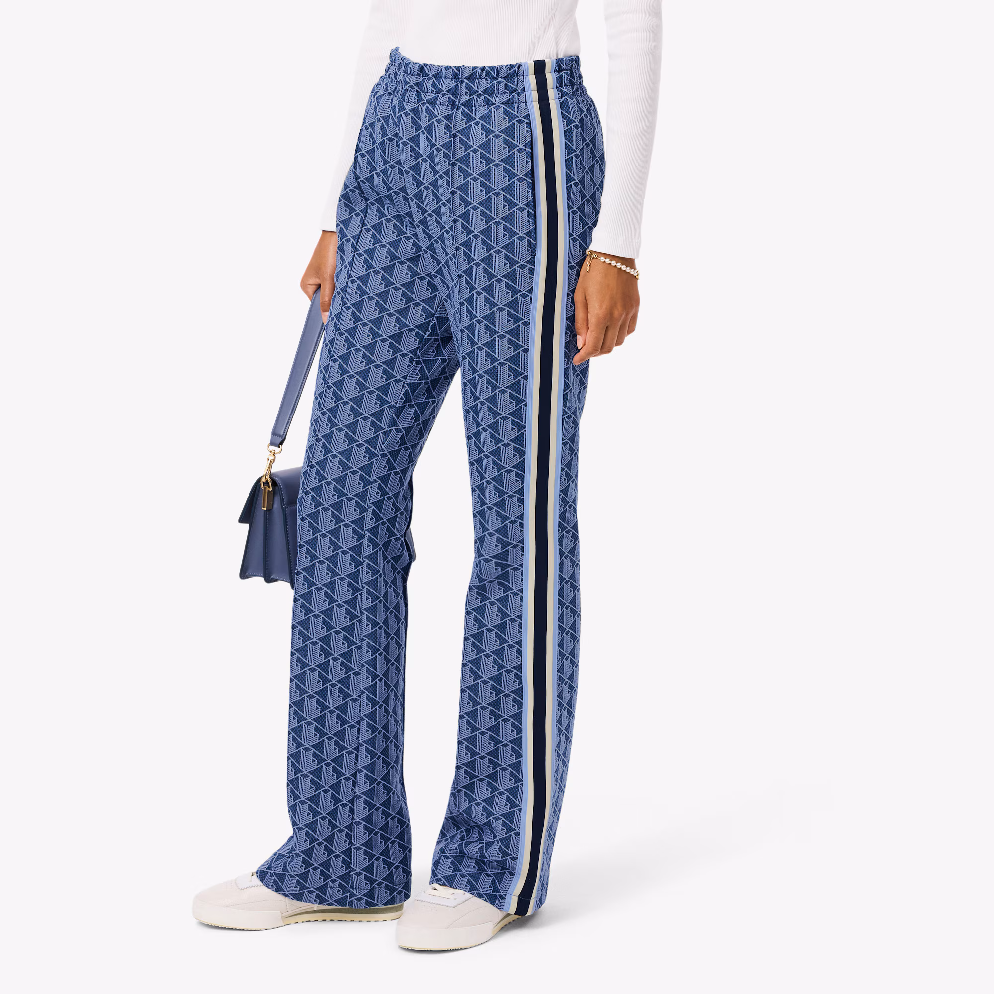 Women's Flared Monogram Sweatpants