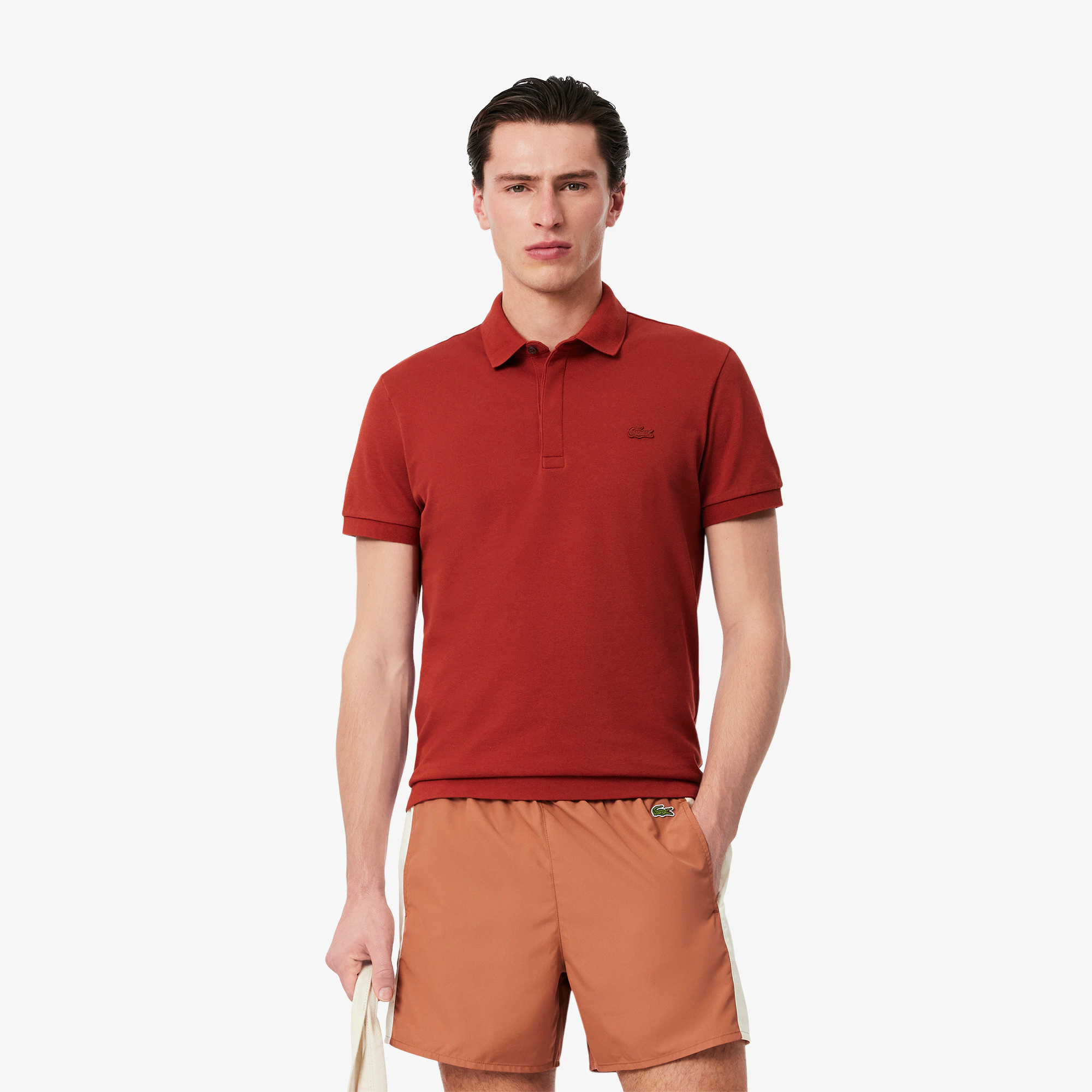 Men's Regular Fit Paris Stretch Piqué Polo