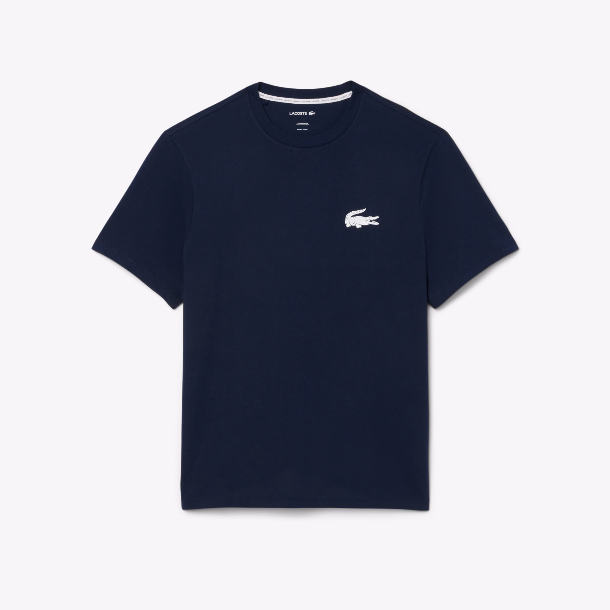 Men's Crocodile Print Cotton Undershirt