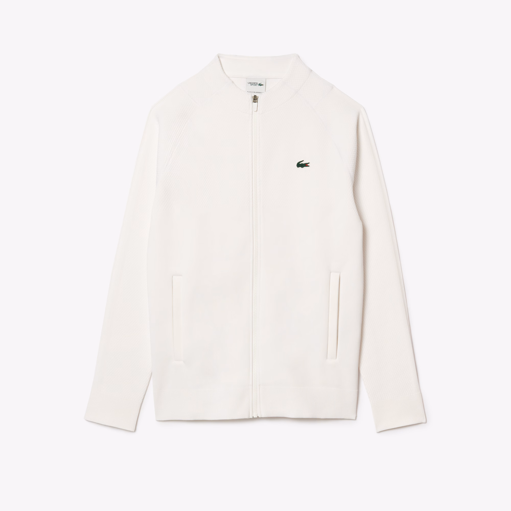 Men's Lacoste Tennis x Novak Djokovic Zip-Up Jacket