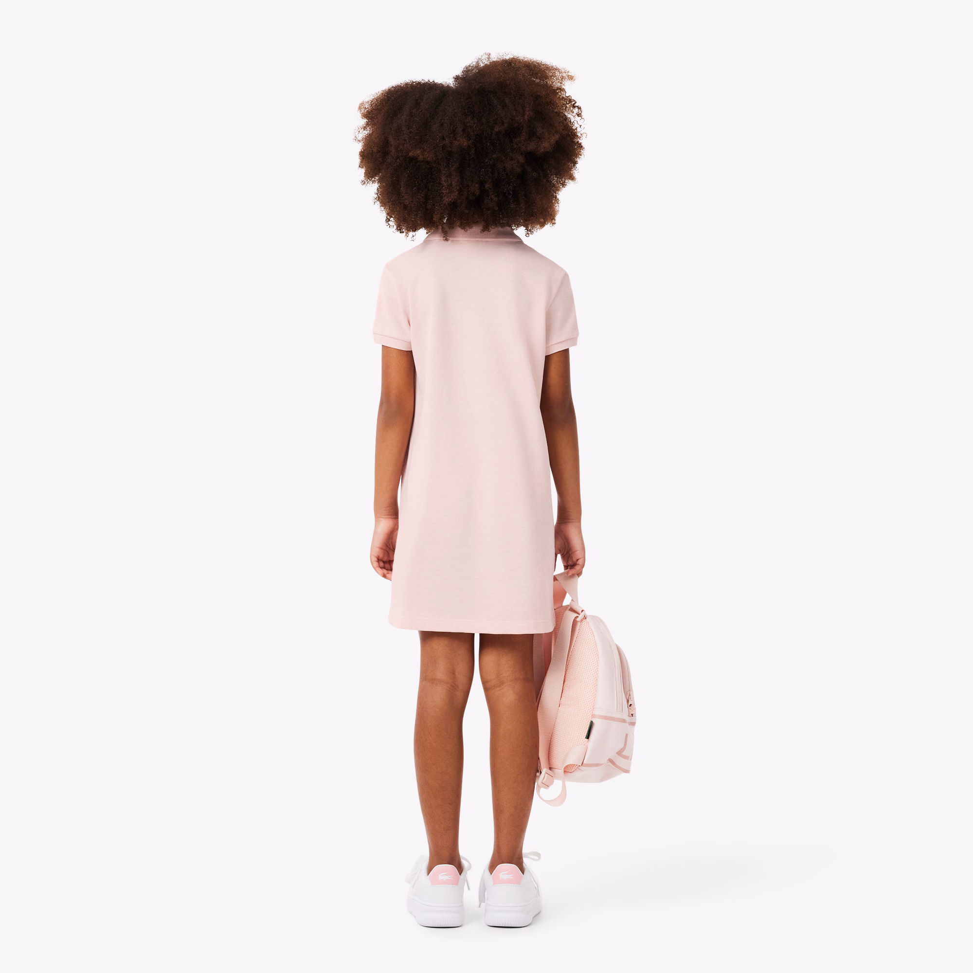 Girls' Piqué Polo Dress