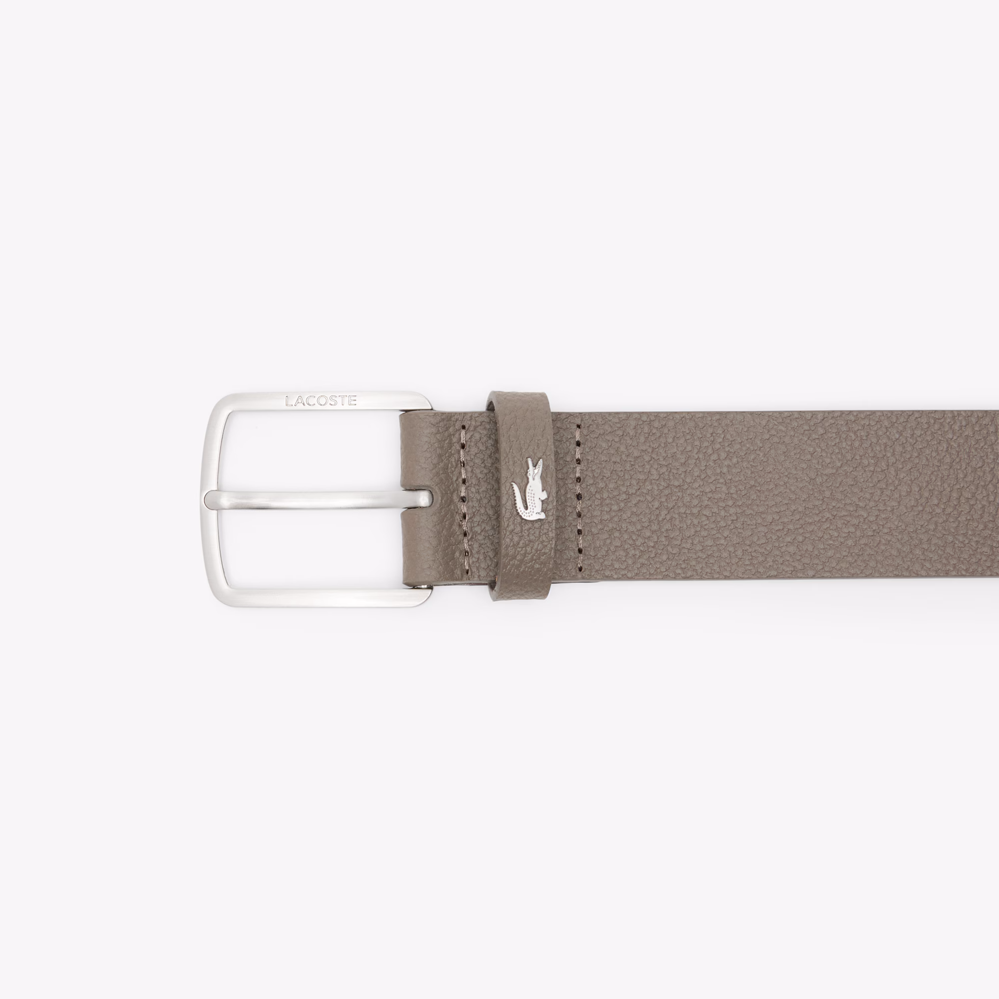 Grained Leather Belt