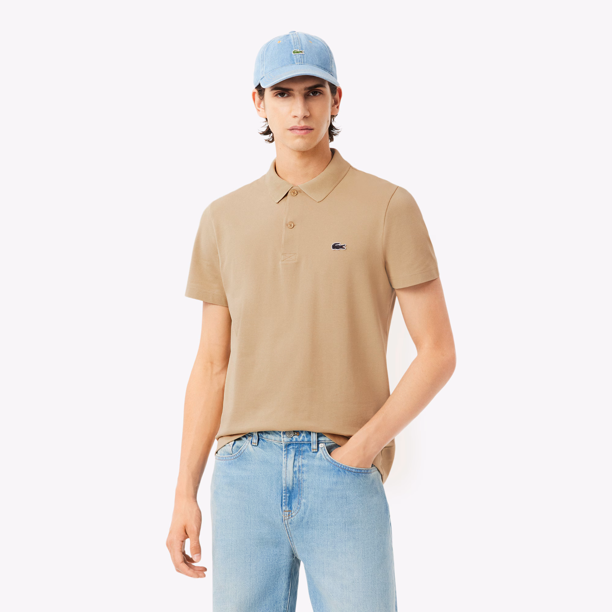 Men's Regular Fit Cotton Blend Polo