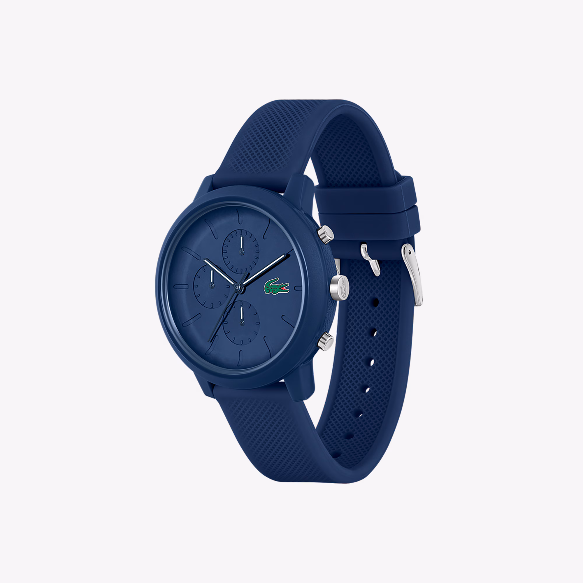 Men's Lacoste.12.12 Chrono Watch Blue Silicone