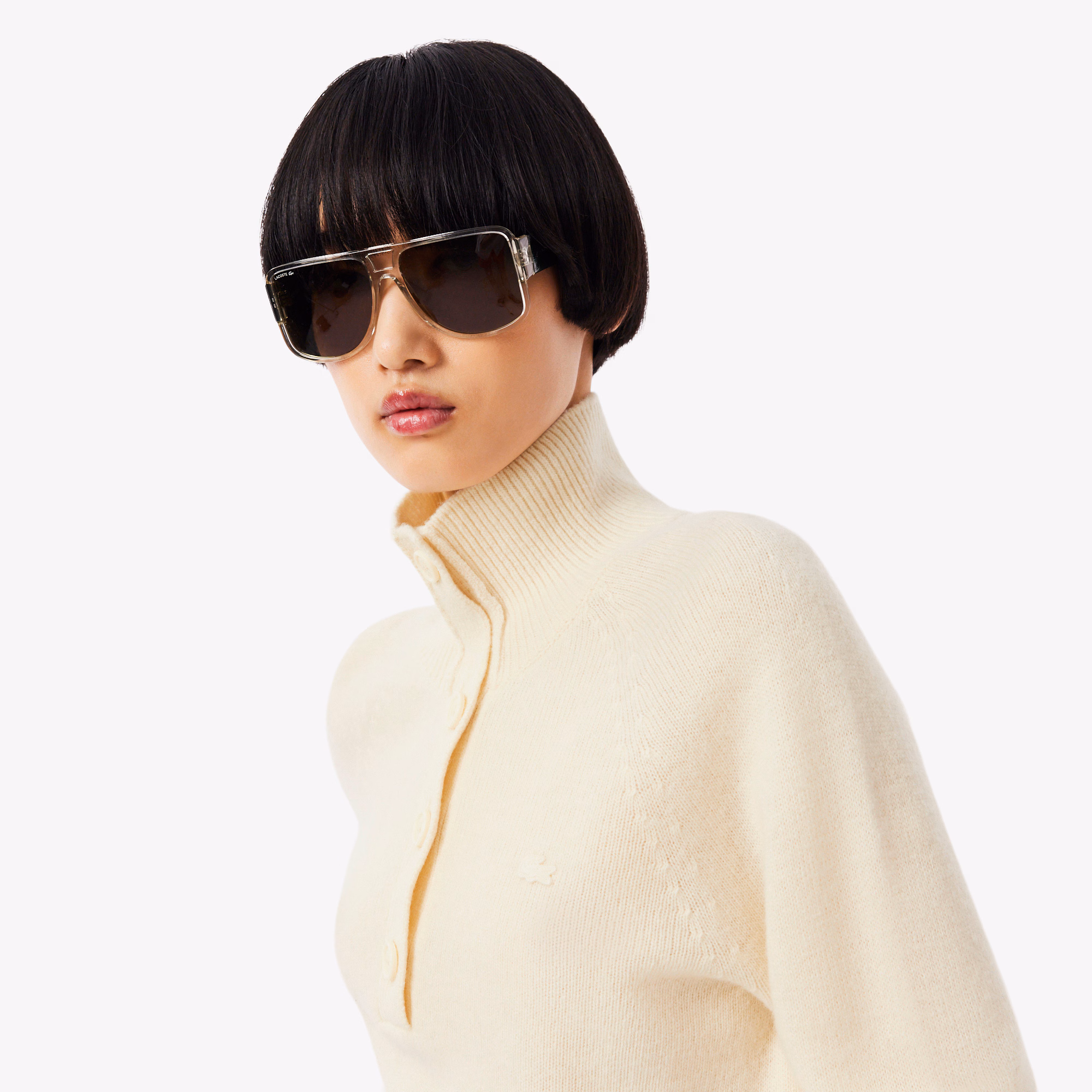 Women's Wool High-Neck Sweater