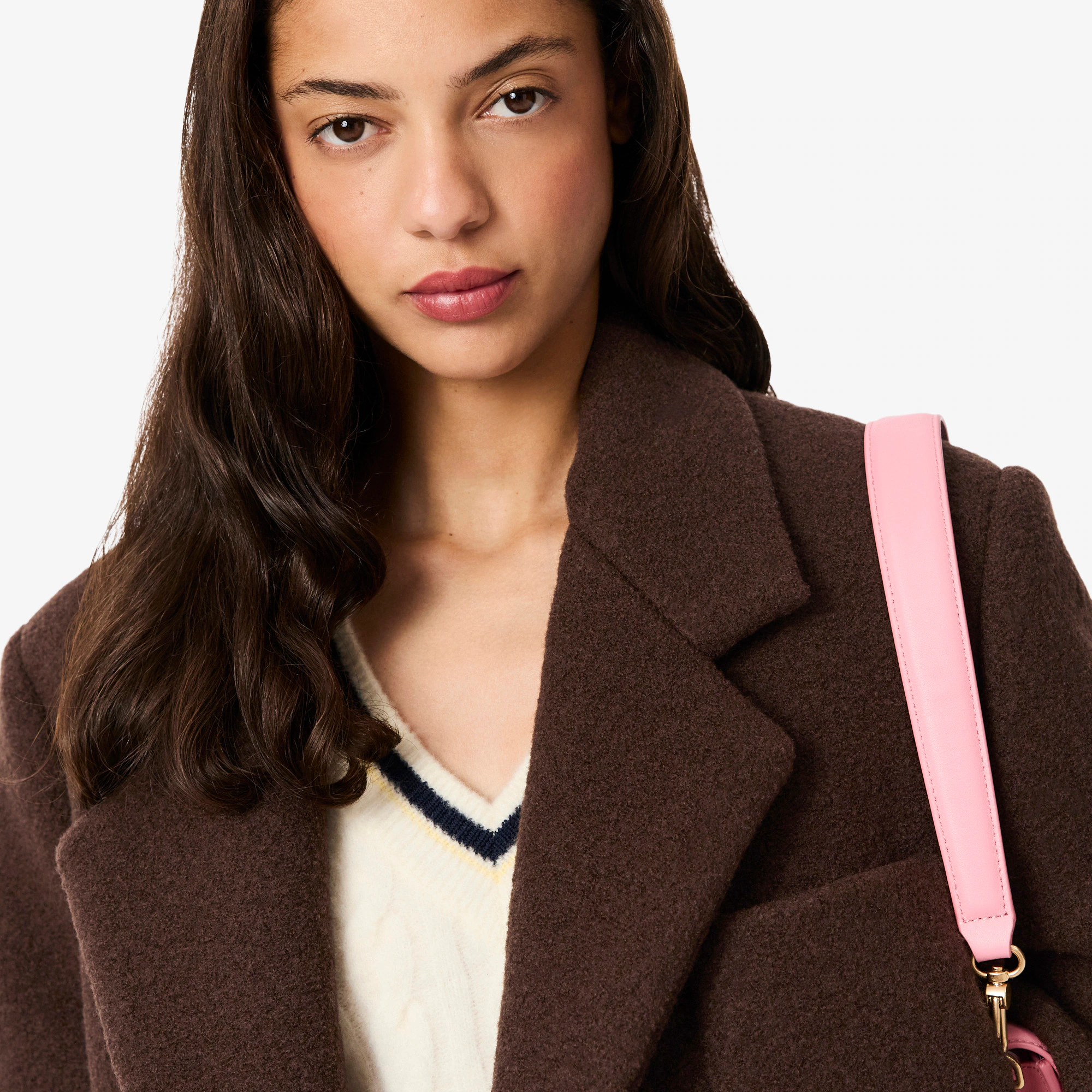 Women's Double-Breasted Wool Coat