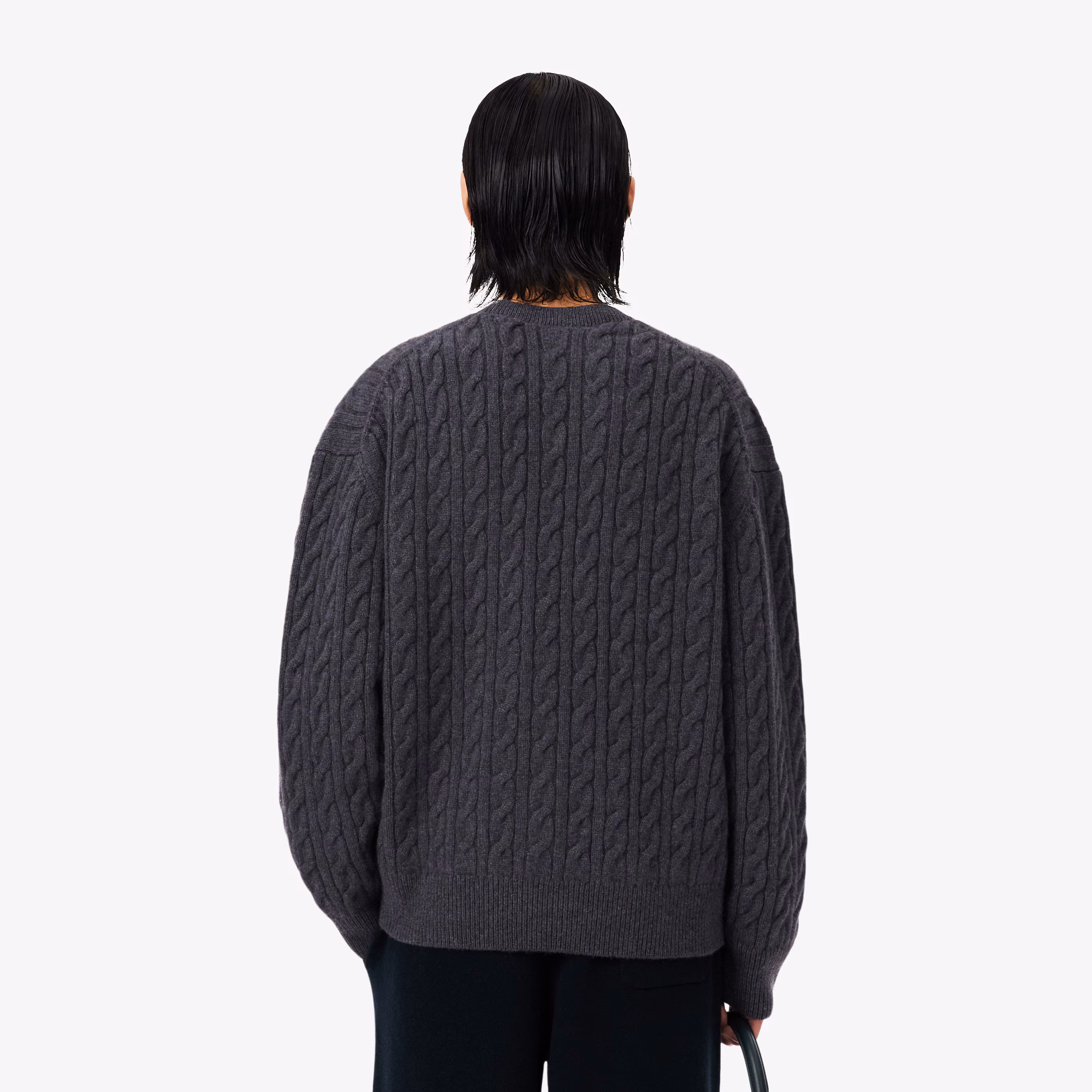 Runway Cashmere Cable Knit Cardigan