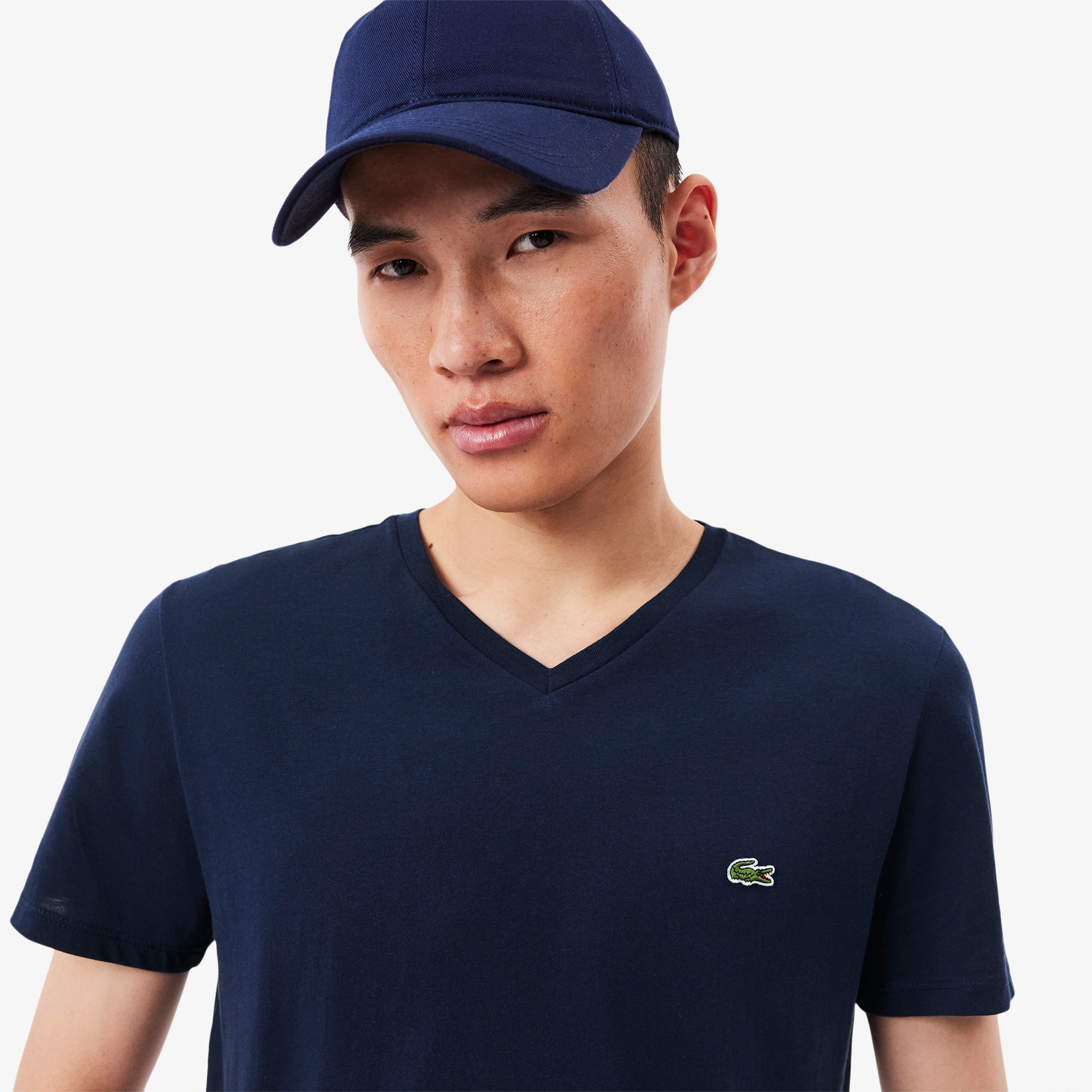 Men's Lightweight Pima Cotton V-Neck T-Shirt