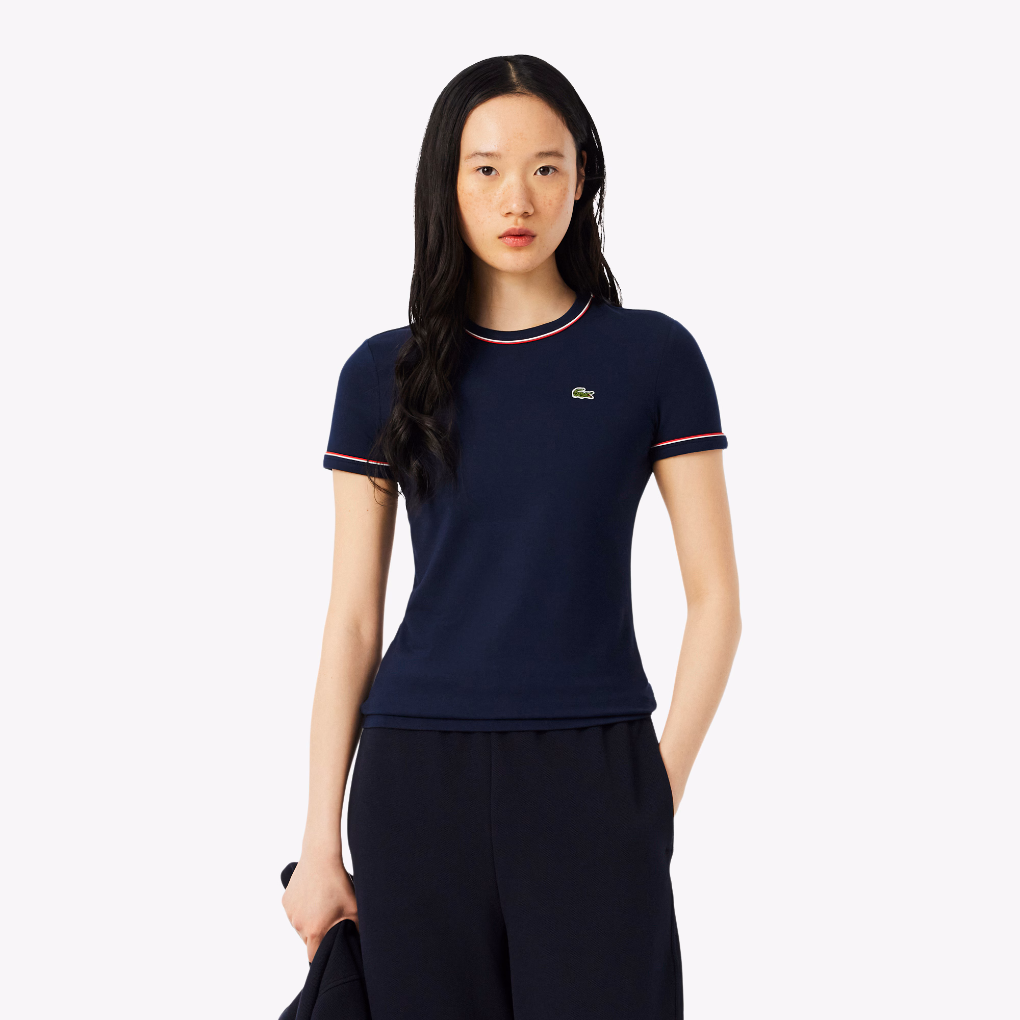 Women's Contrast Trim Jersey T-Shirt