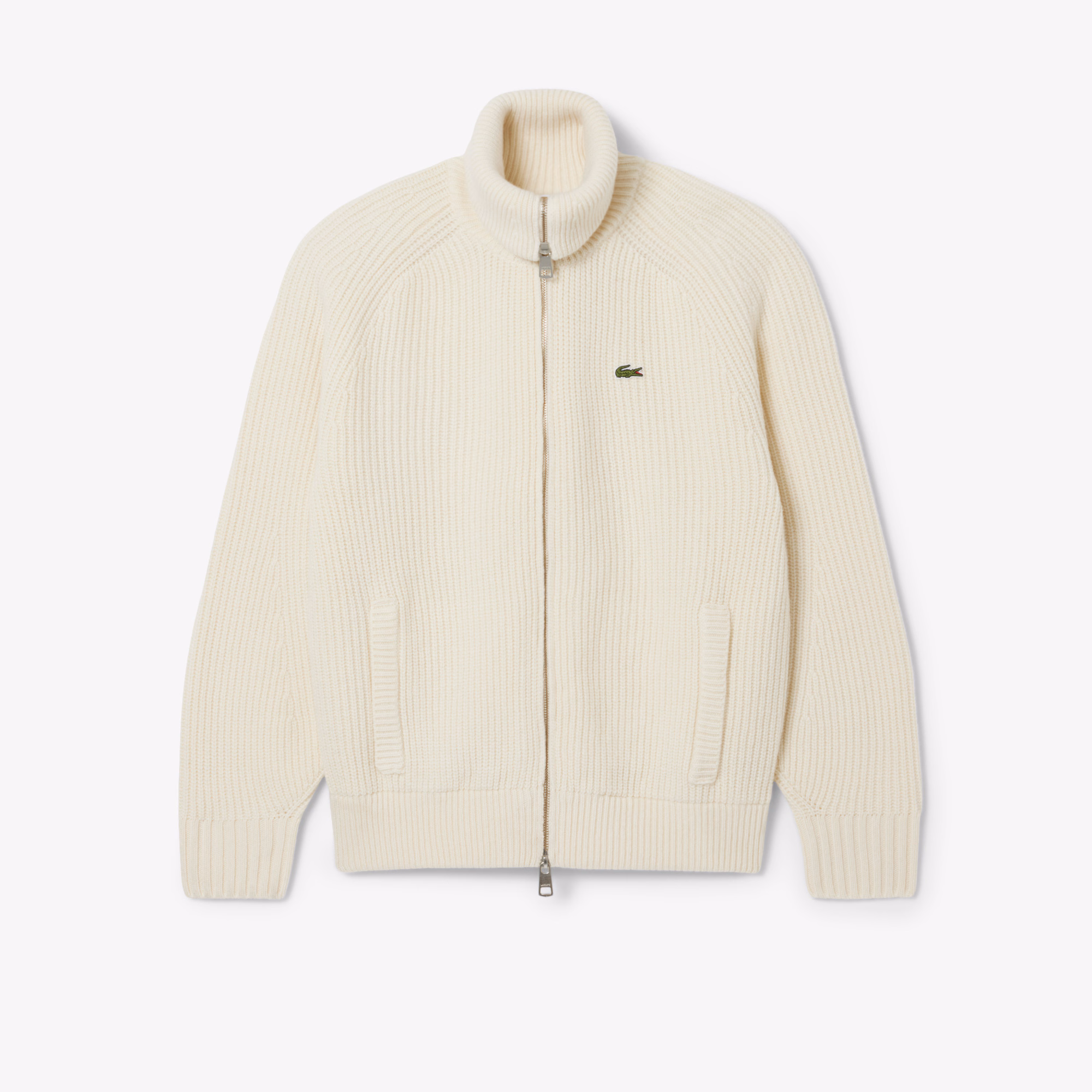 Men's Wool Zip-Up Sweater