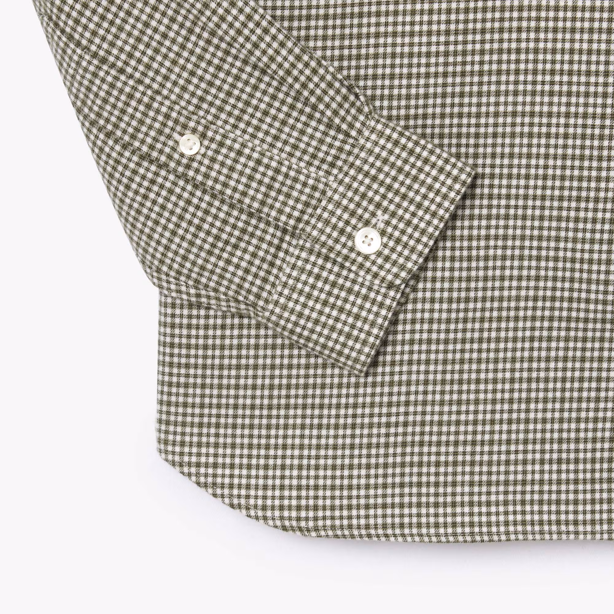 Men's Regular Fit Cotton Flannel Shirt