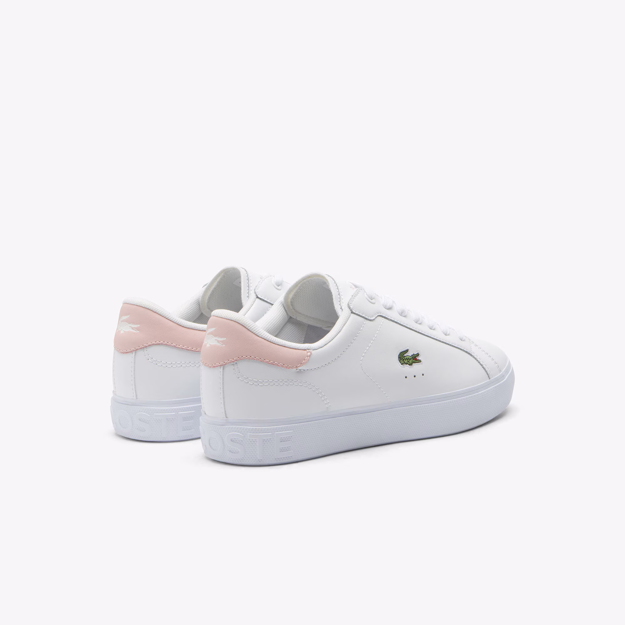 Women's Powercourt Graphic Leather Sneakers