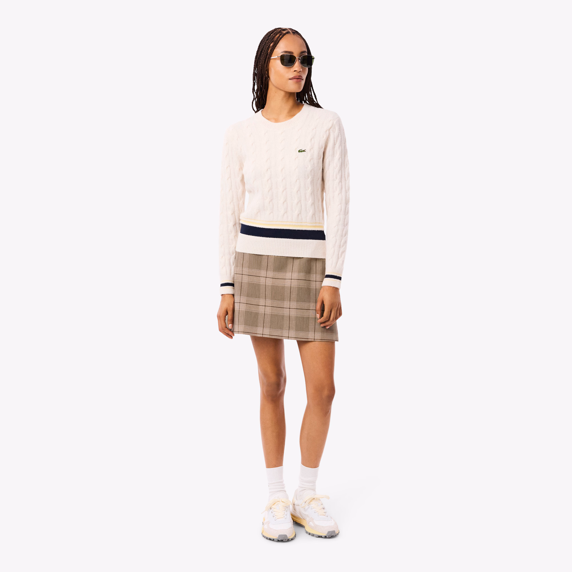 Women's Water-Repellent Plaid Skirt