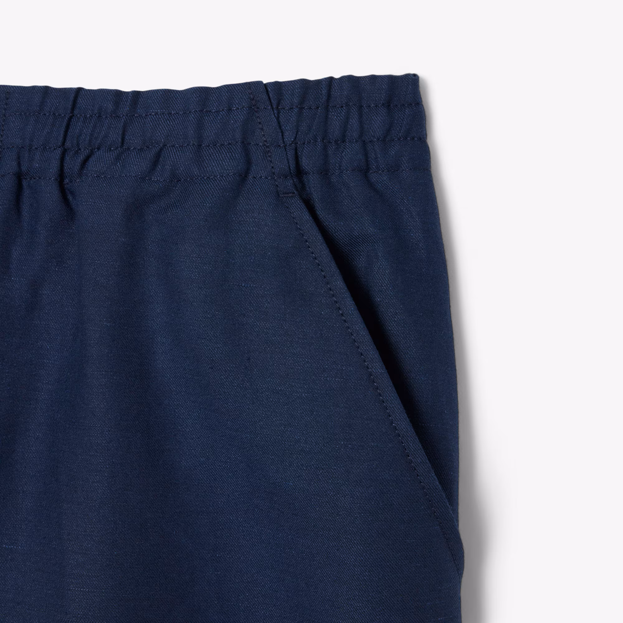 Men's Regular Fit Wool Blend Shorts