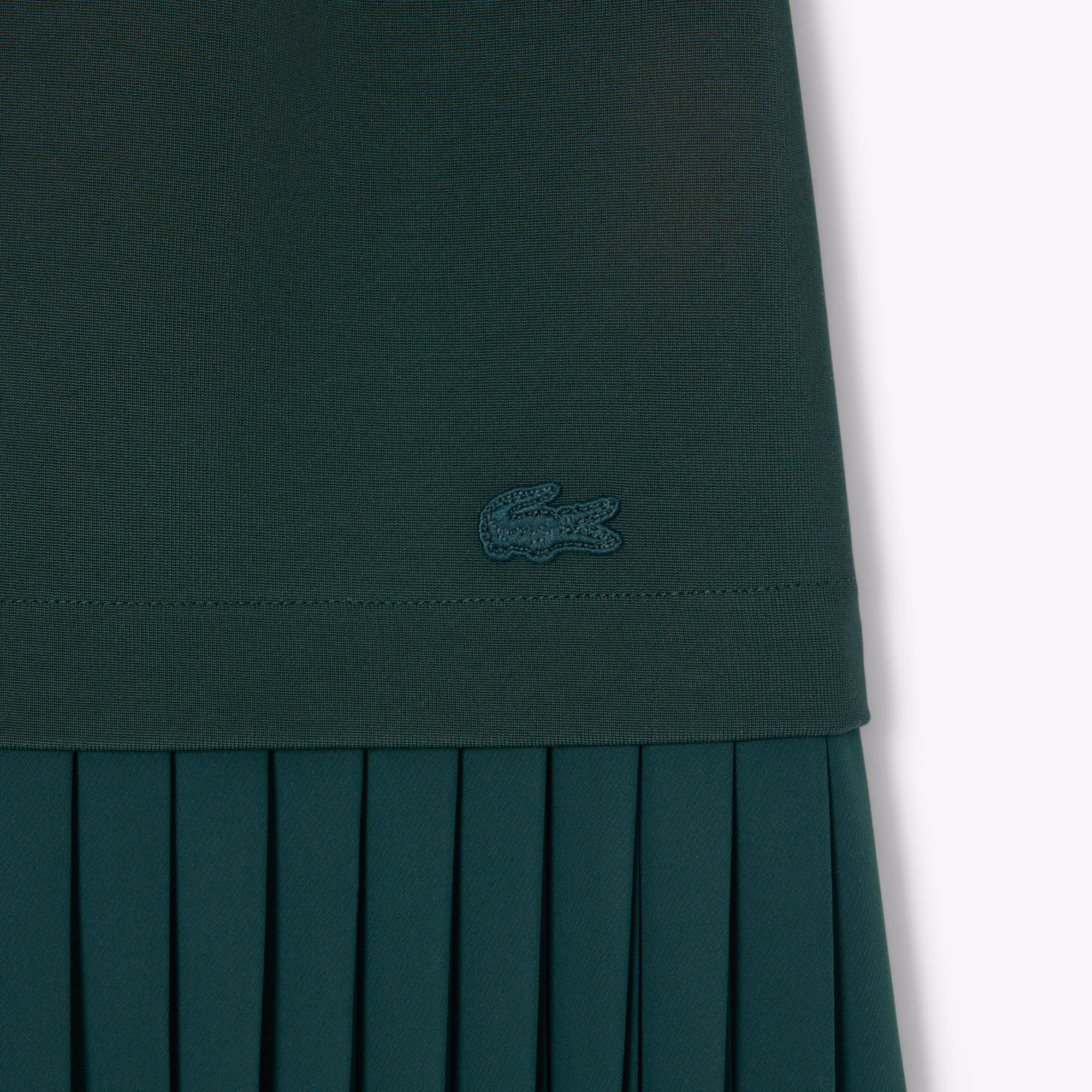 Women's Runway Pleated Satin Skirt