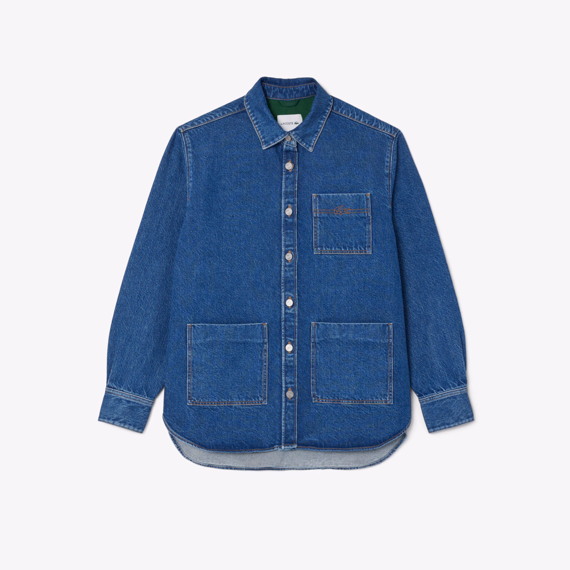 Women's Oversized Denim Overshirt