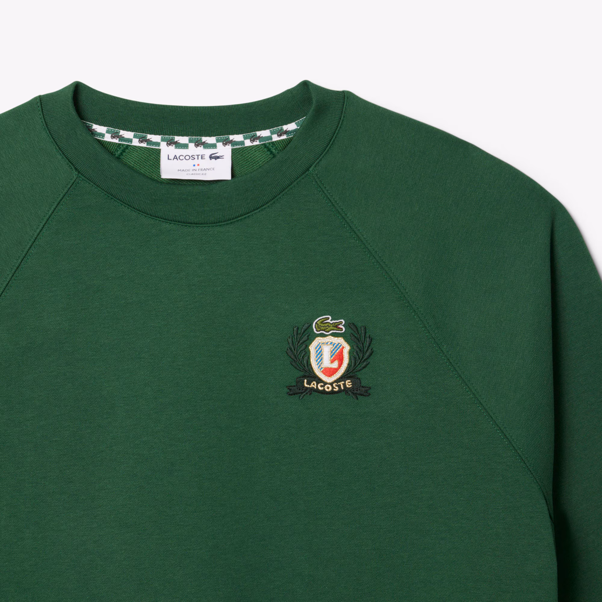 Men's Made In France Embroidered Shield Sweatshirt