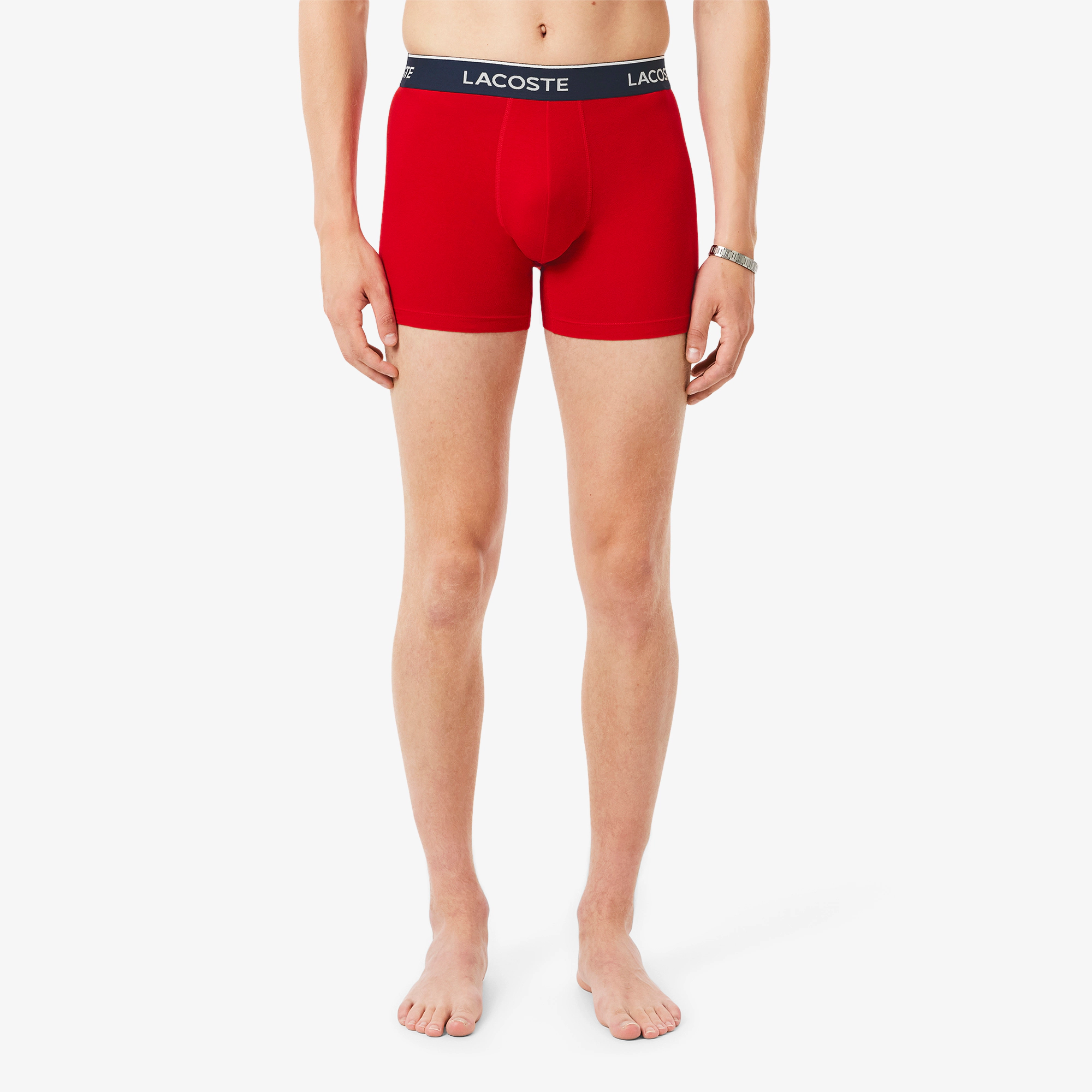 Men's 3-Pack Stretch Cotton Boxer Briefs