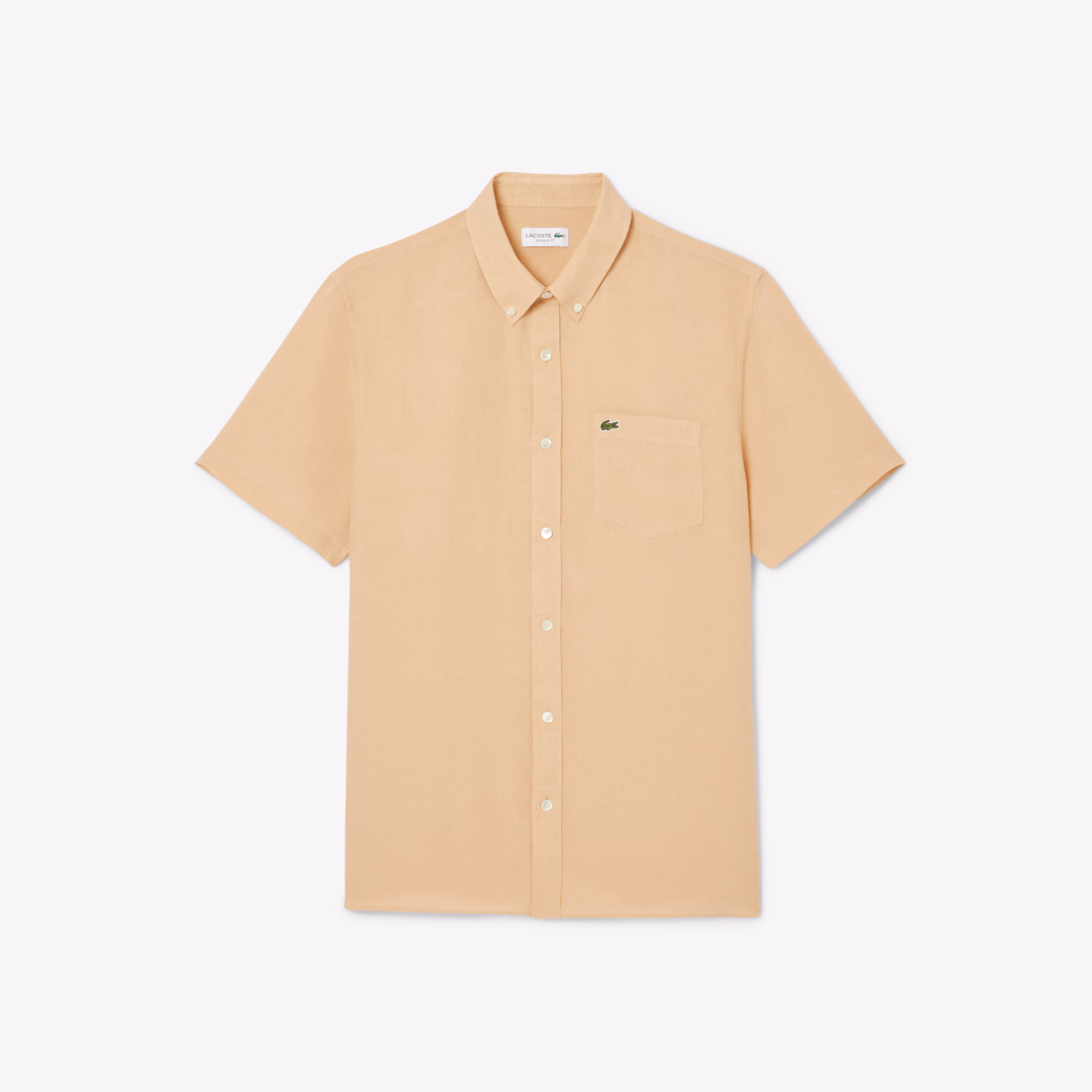 Men's Short Sleeve Linen Shirt