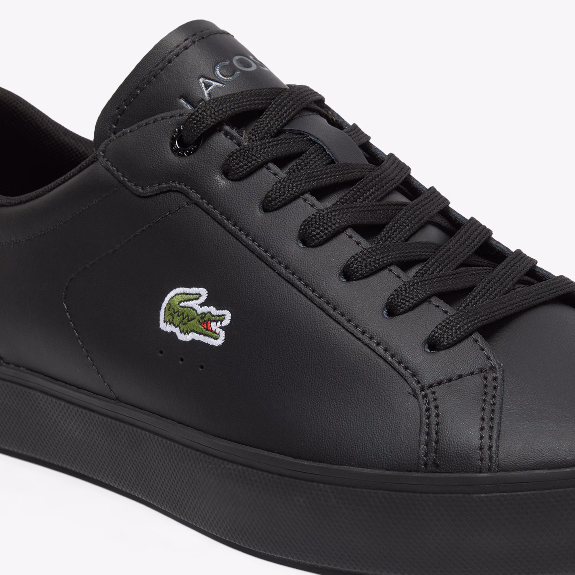 Men's Powercourt Graphic Leather Sneakers