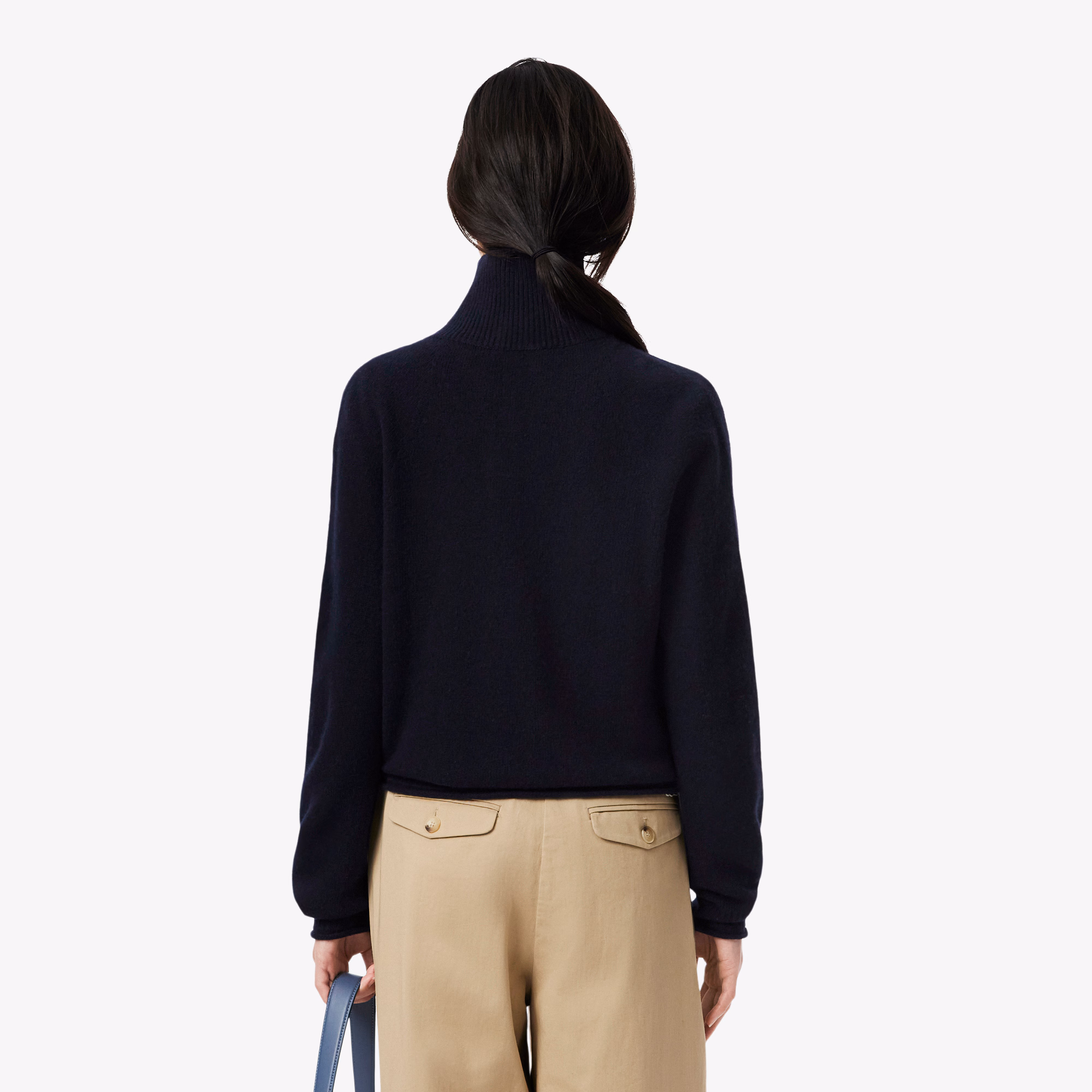 Women's Wool High-Neck Sweater