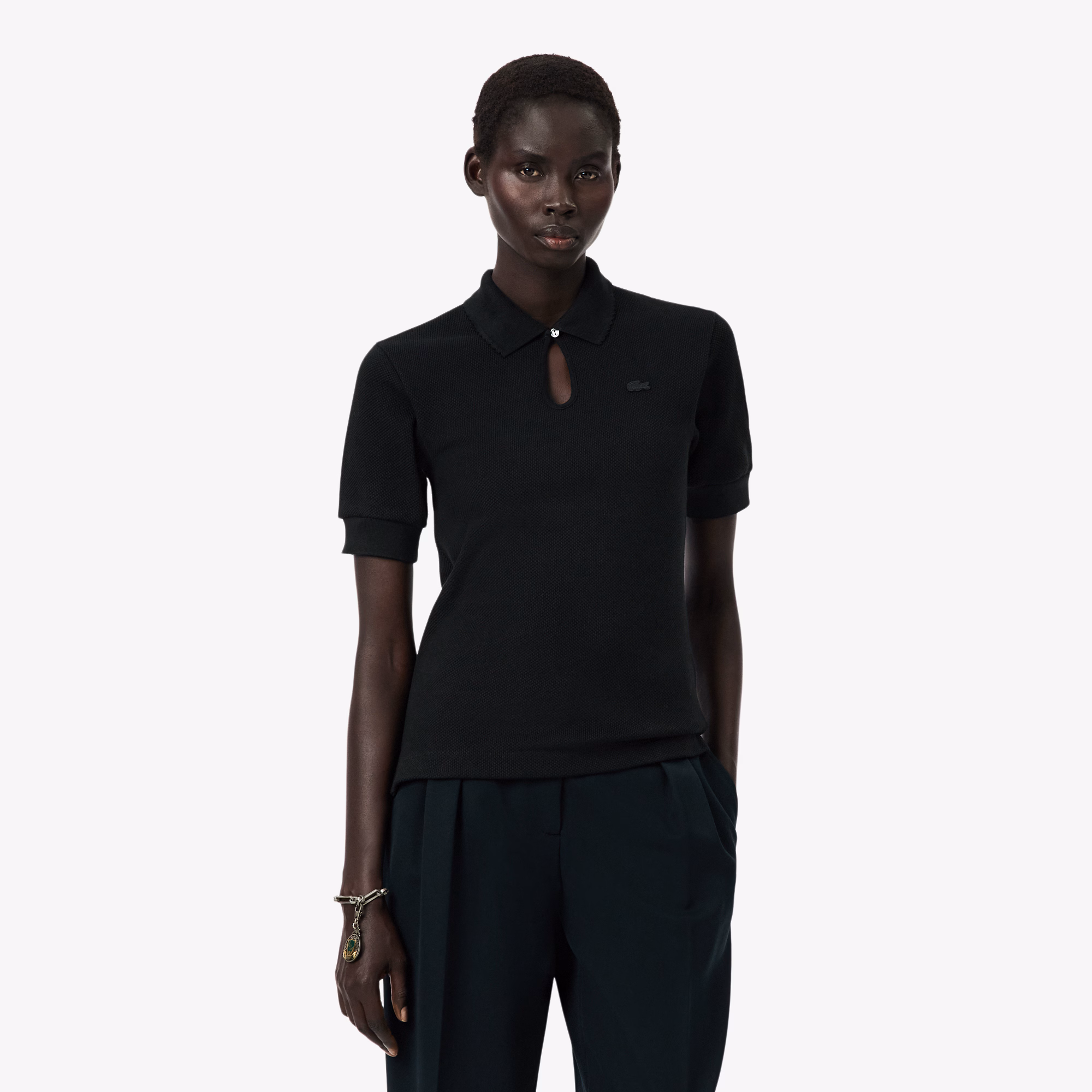 Runway Slim Fit Heavy Piqué Polo Shirt