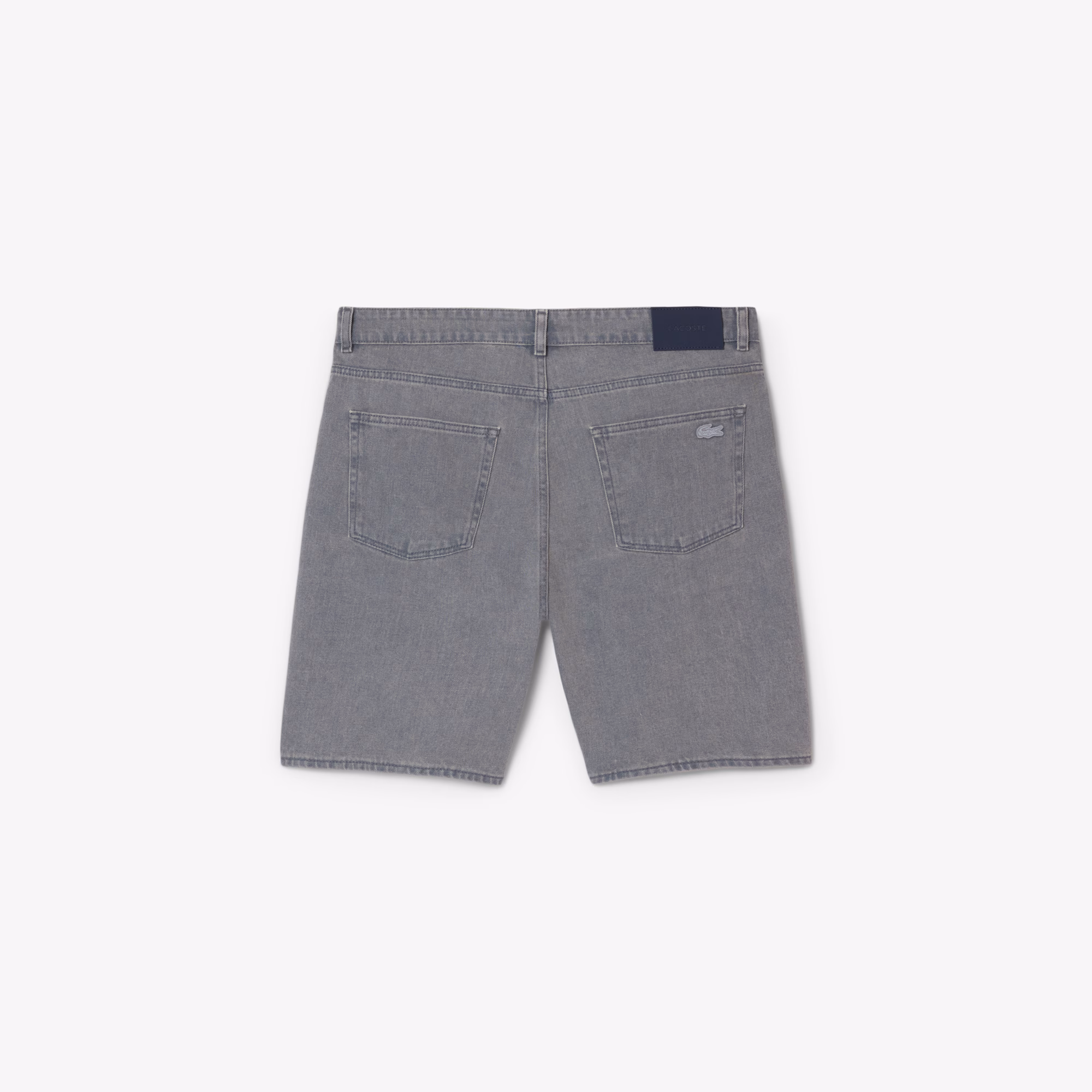 Men's Washed Effect Denim Shorts