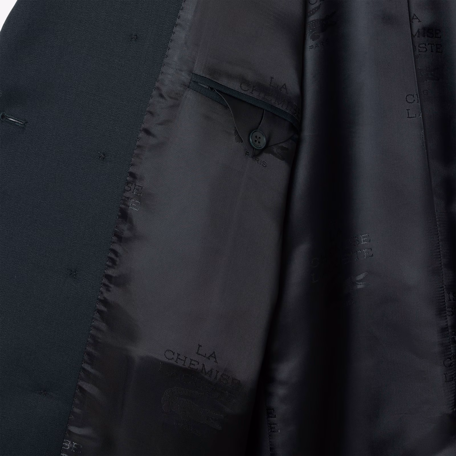 Runway Double Breasted Lightweight Wool Blazer