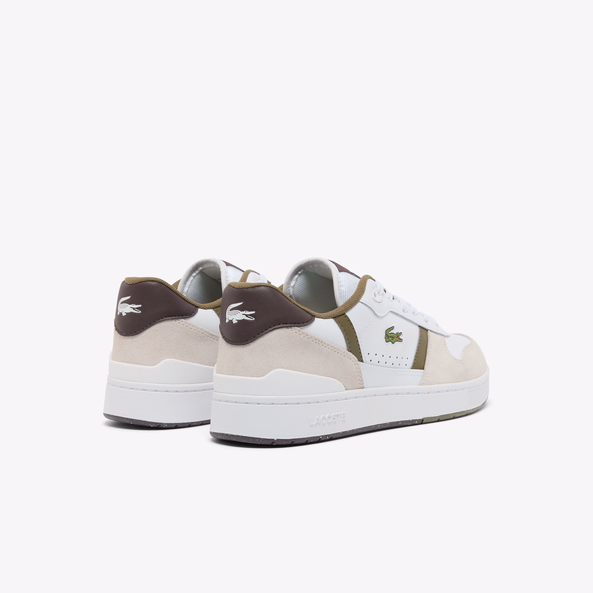 Men's T-Clip Set Leather Sneakers