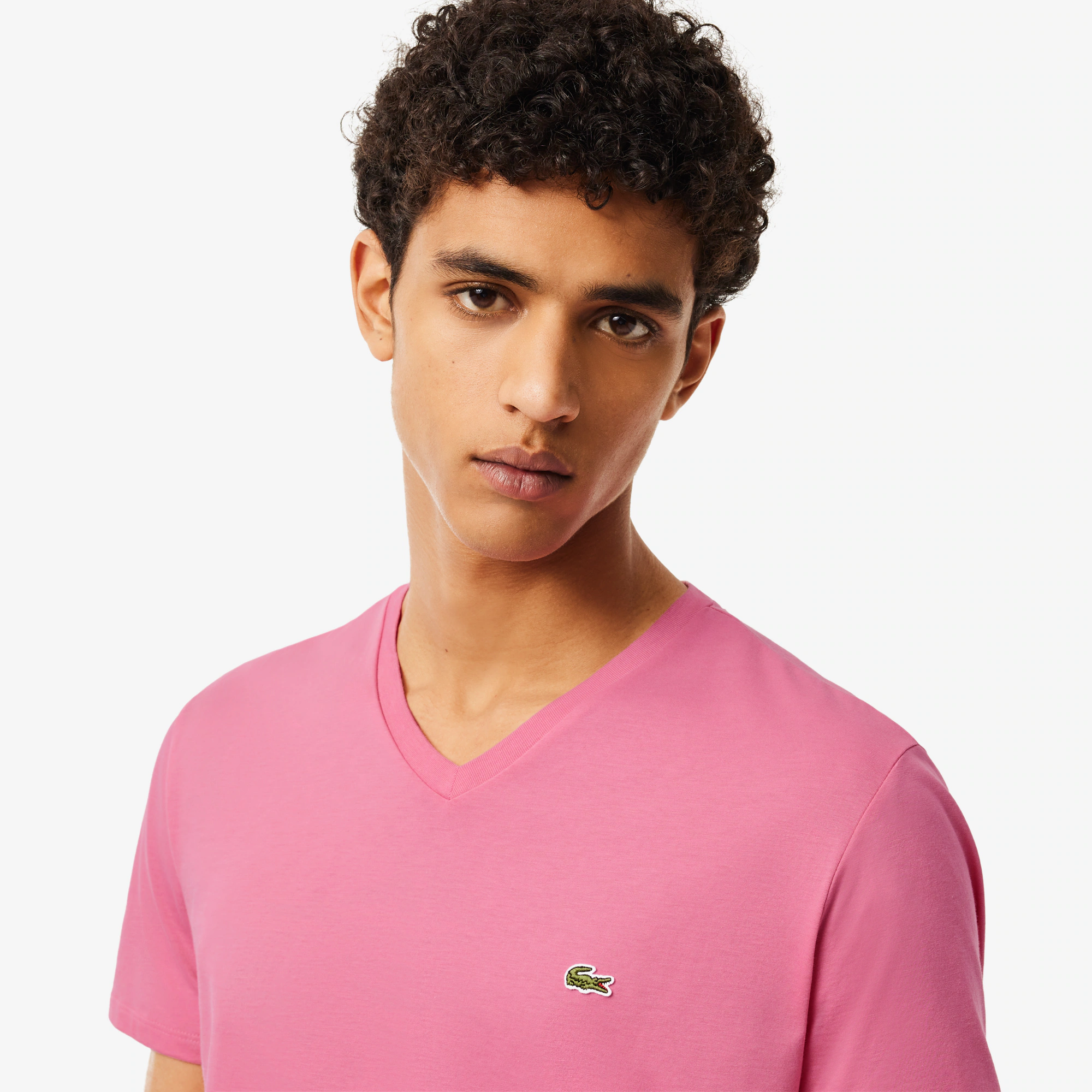 Men's Lightweight Pima Cotton V-Neck T-Shirt