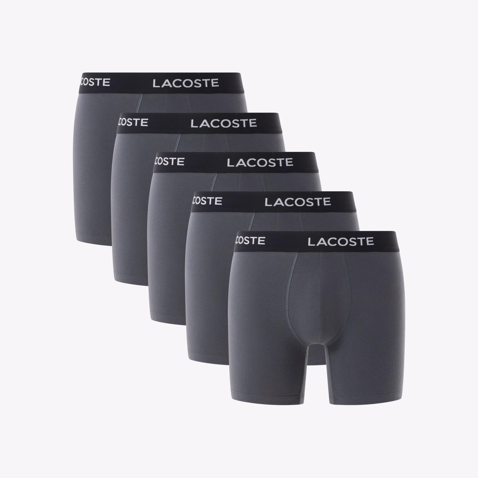 Men's Branded Waist Boxer Briefs 5-Pack