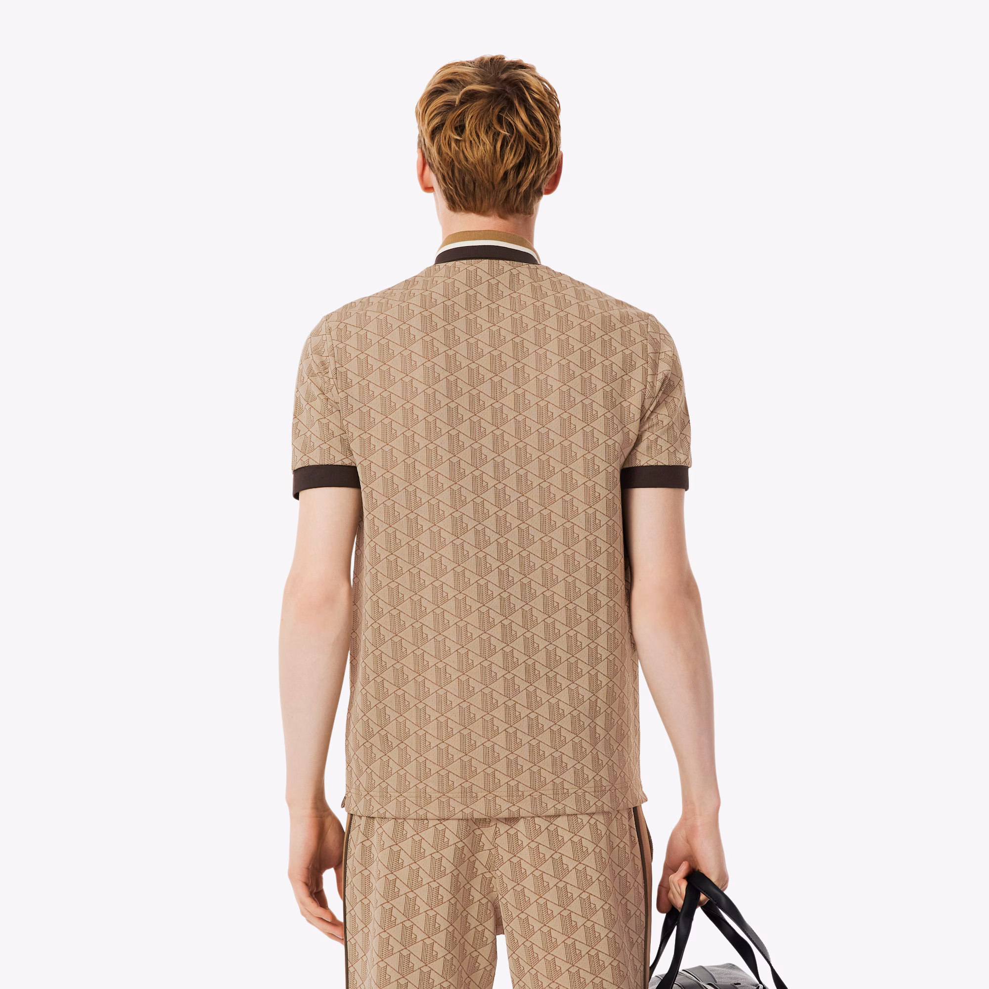 Men's Classic Fit Monogram Polo