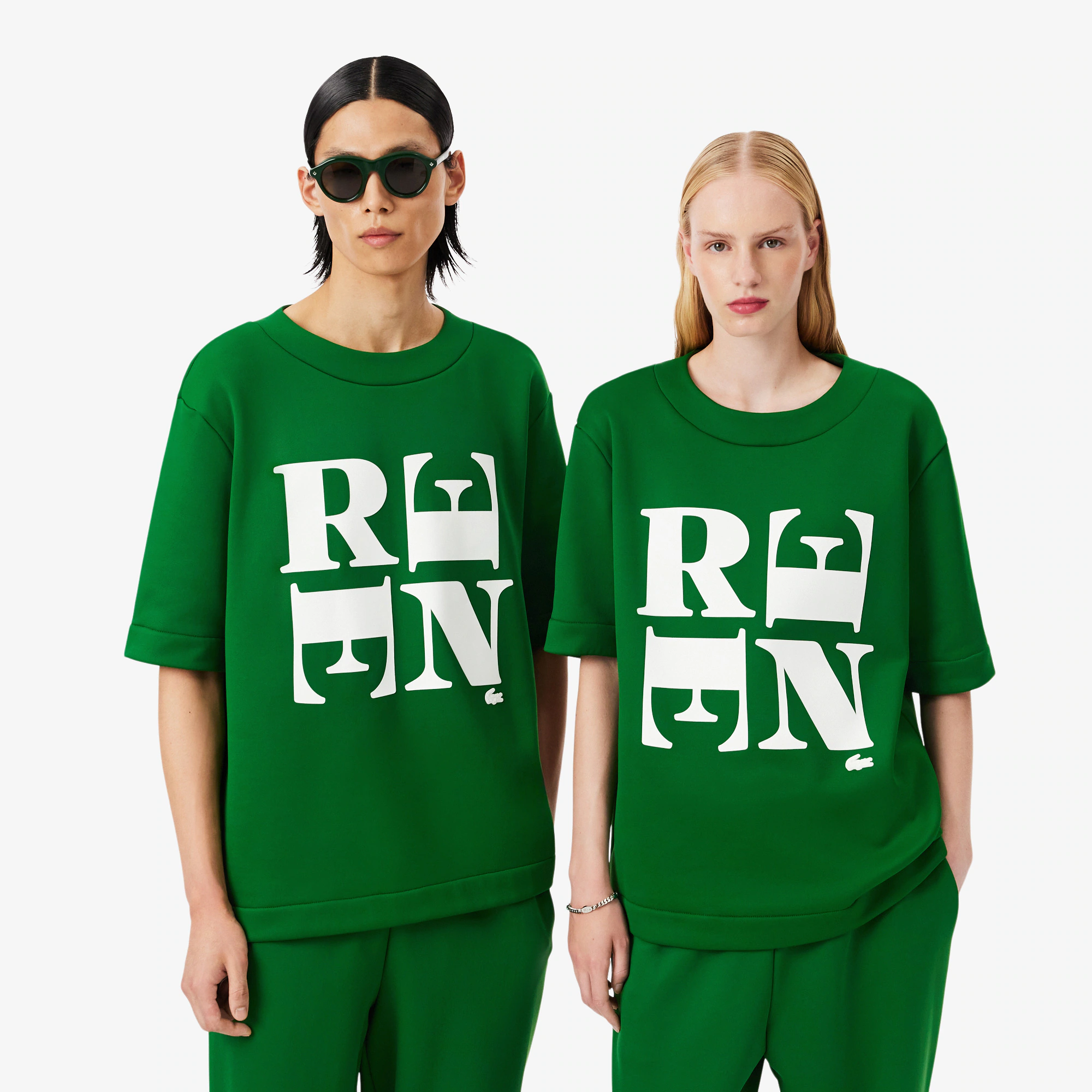 Runway Satin Graphic T-shirt