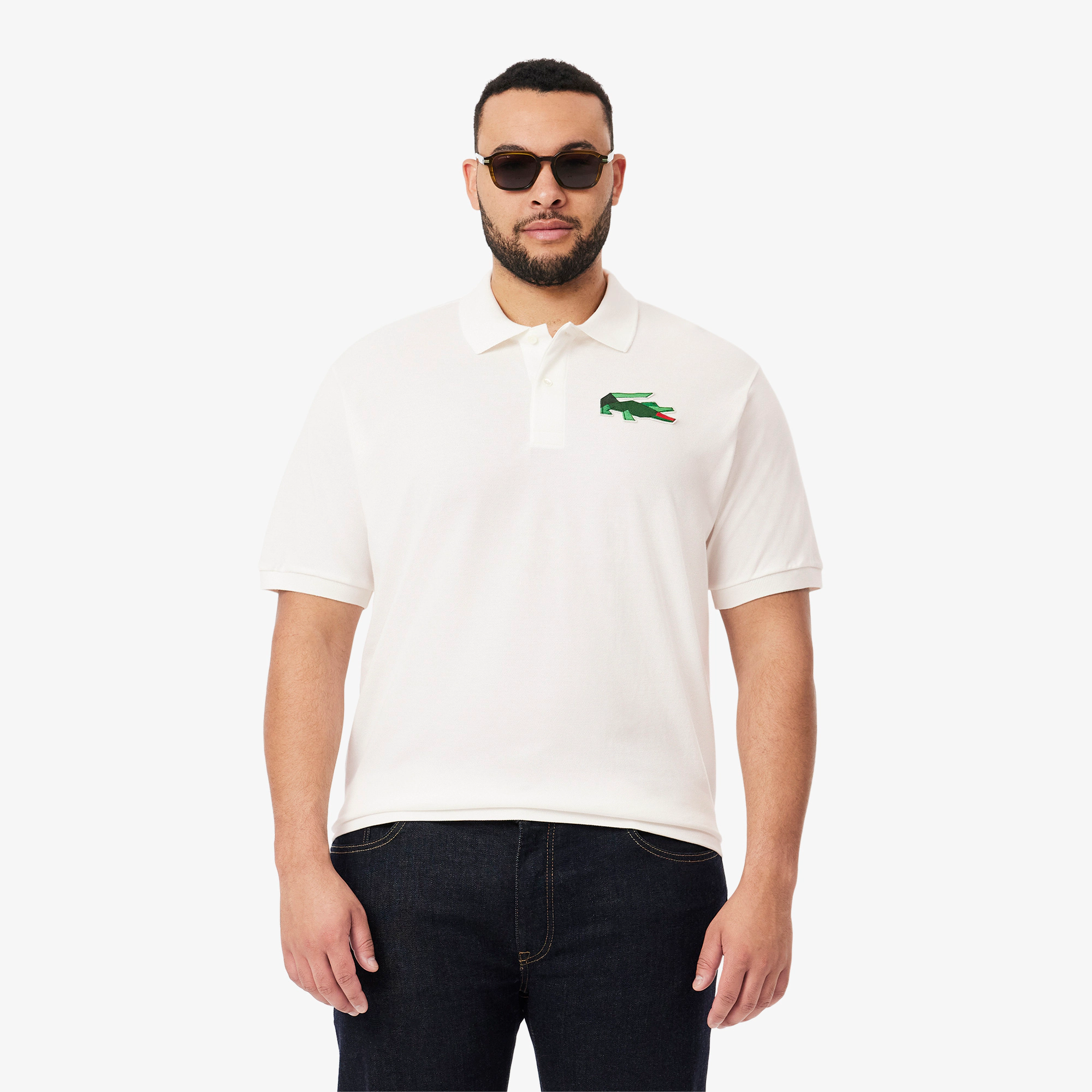 Men's Classic Fit L.12.12 Badge Polo