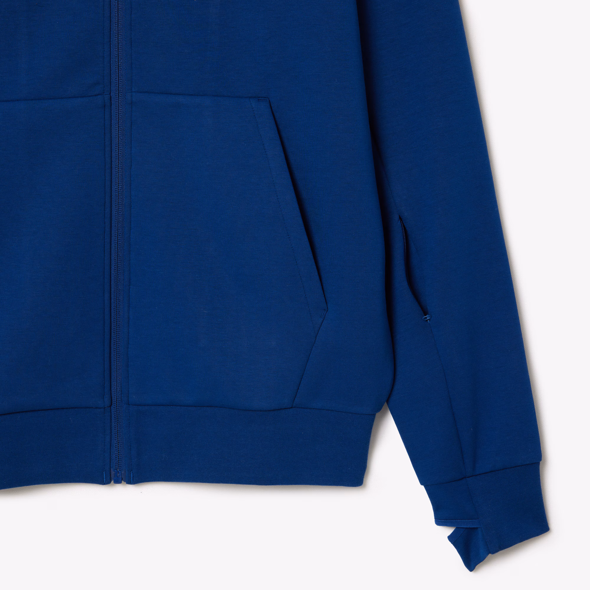 Men's High-Neck Zip-Up Sweatshirt