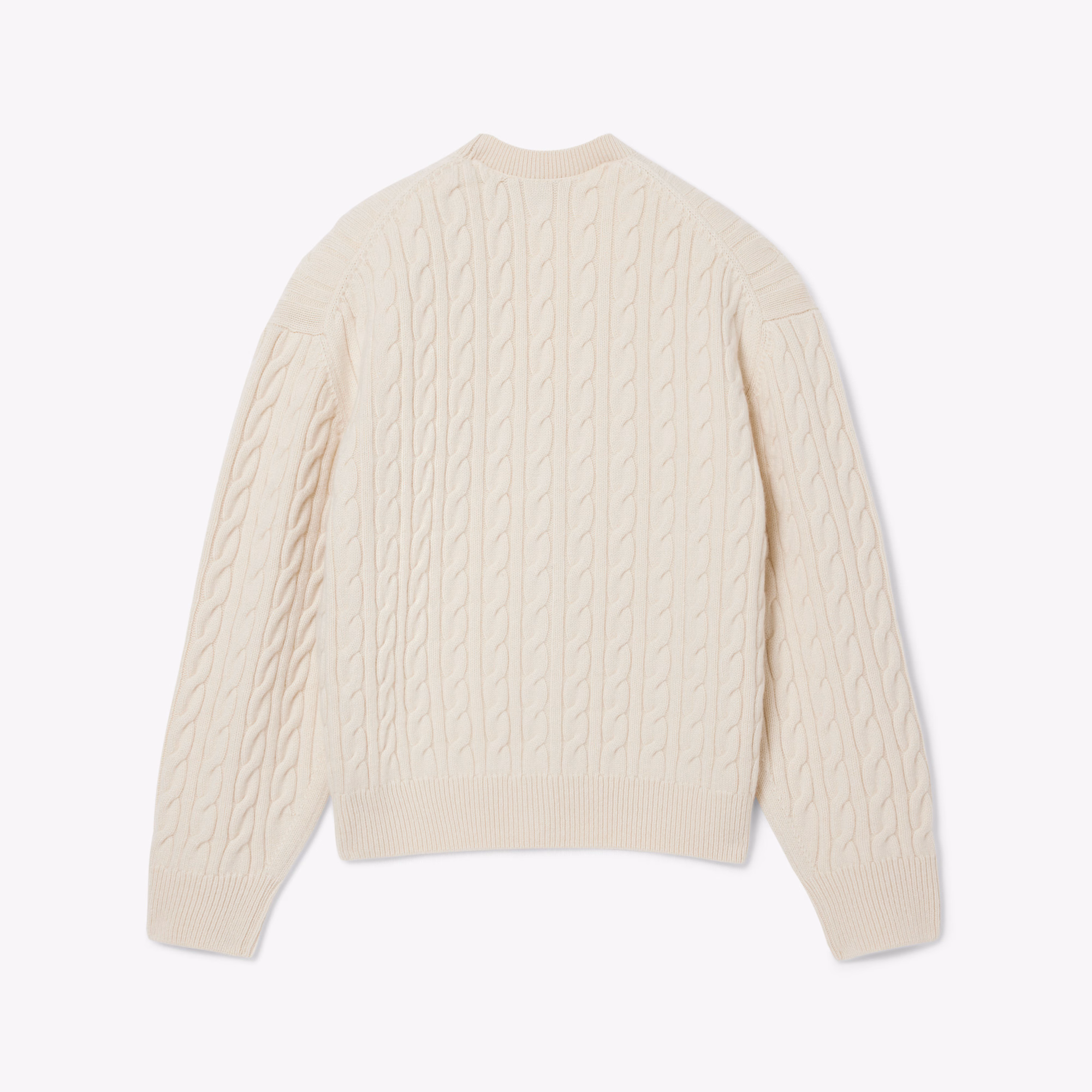 Runway Cashmere Cable Knit Cardigan