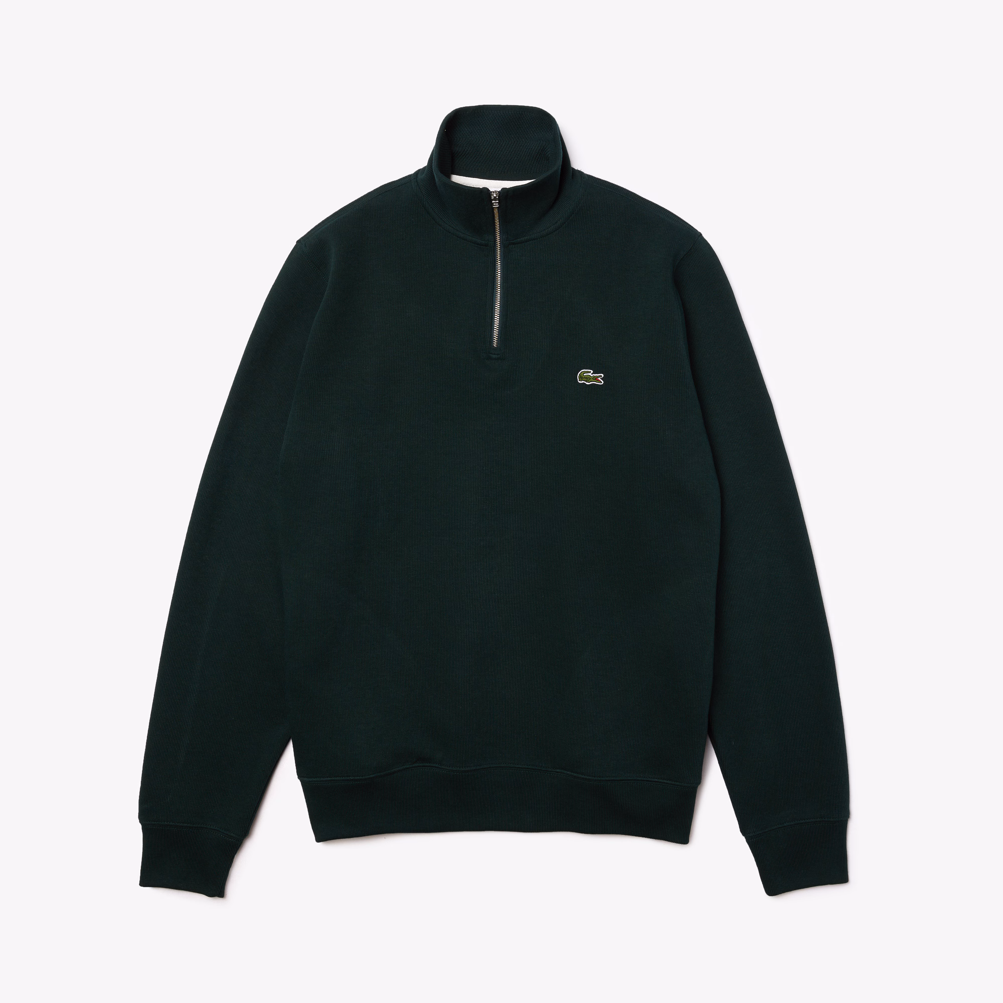 Men's Zip-Up High-Neck Sweatshirt