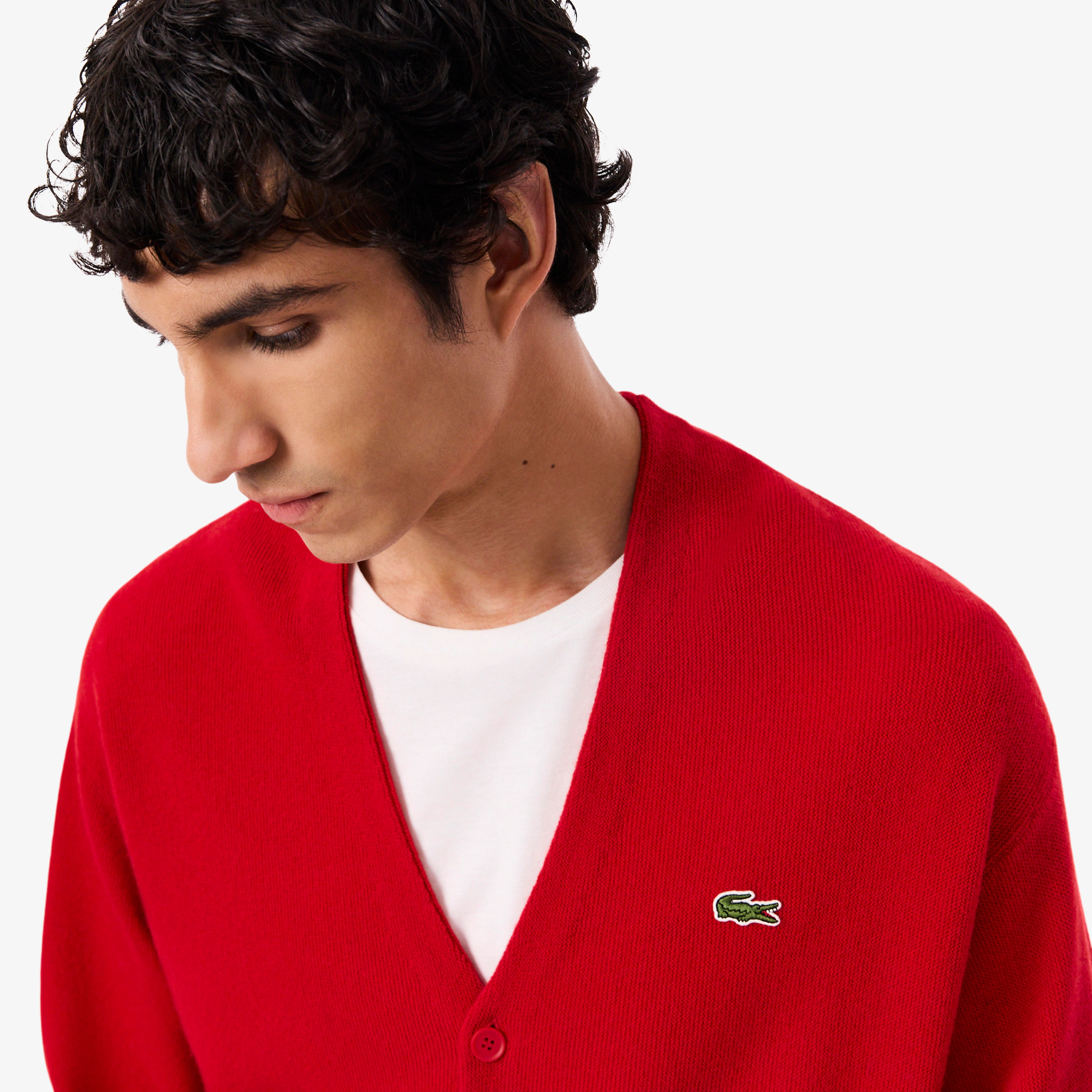 Men's Relaxed Fit Wool Cardigan