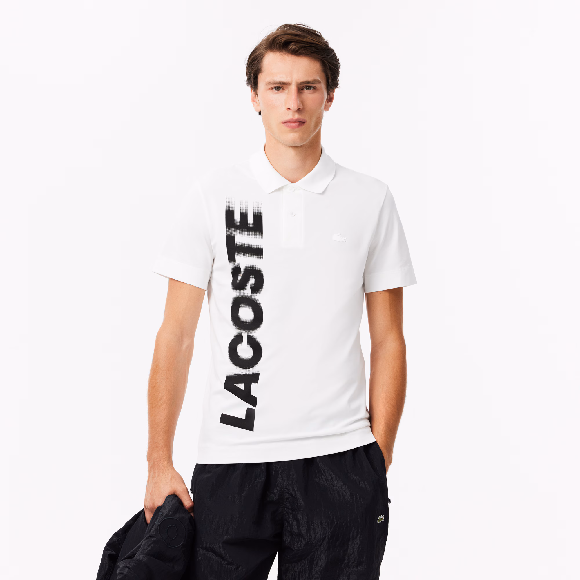 Men's Regular Fit Lacoste Movement Printed Polo