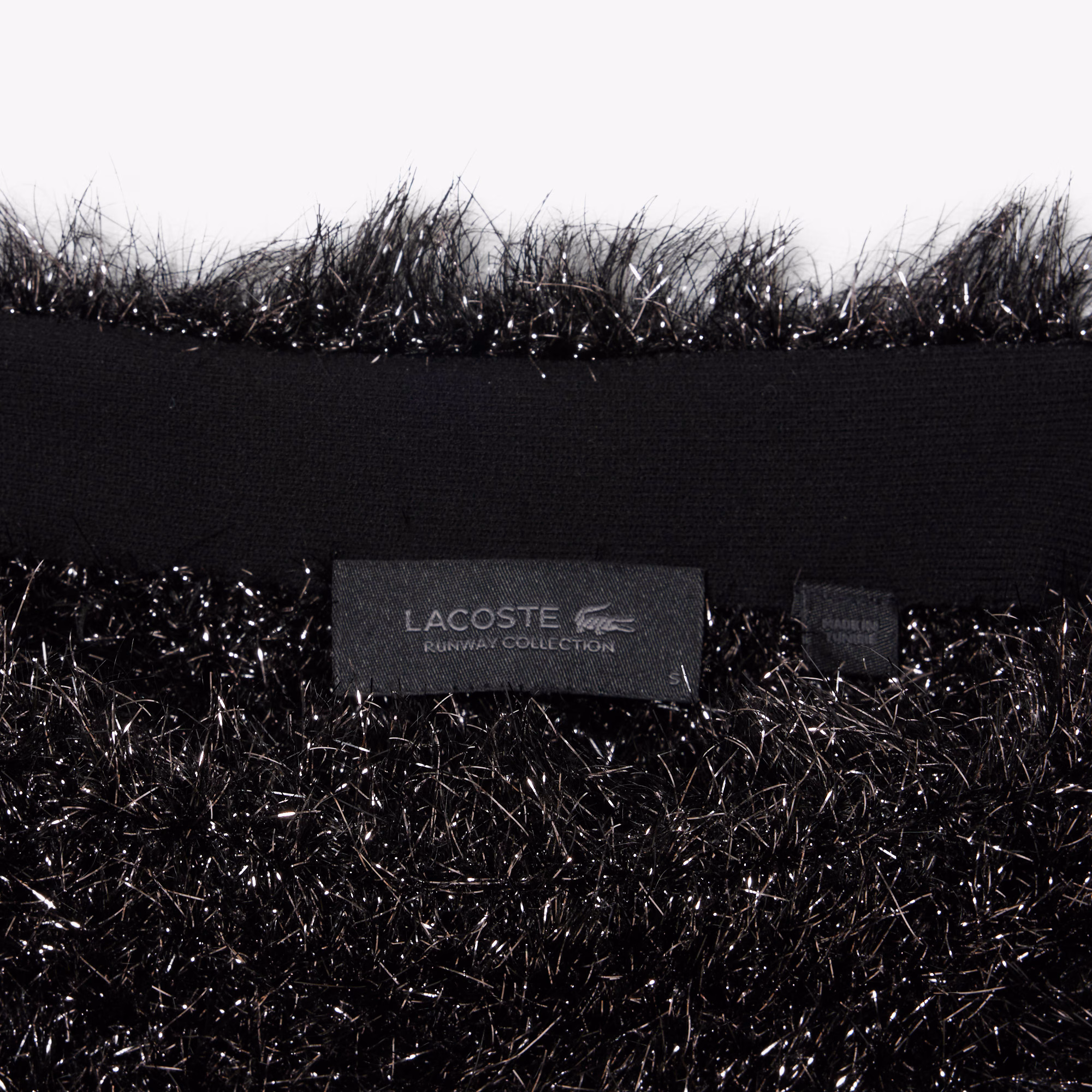 Runway Lurex Knit Skirt