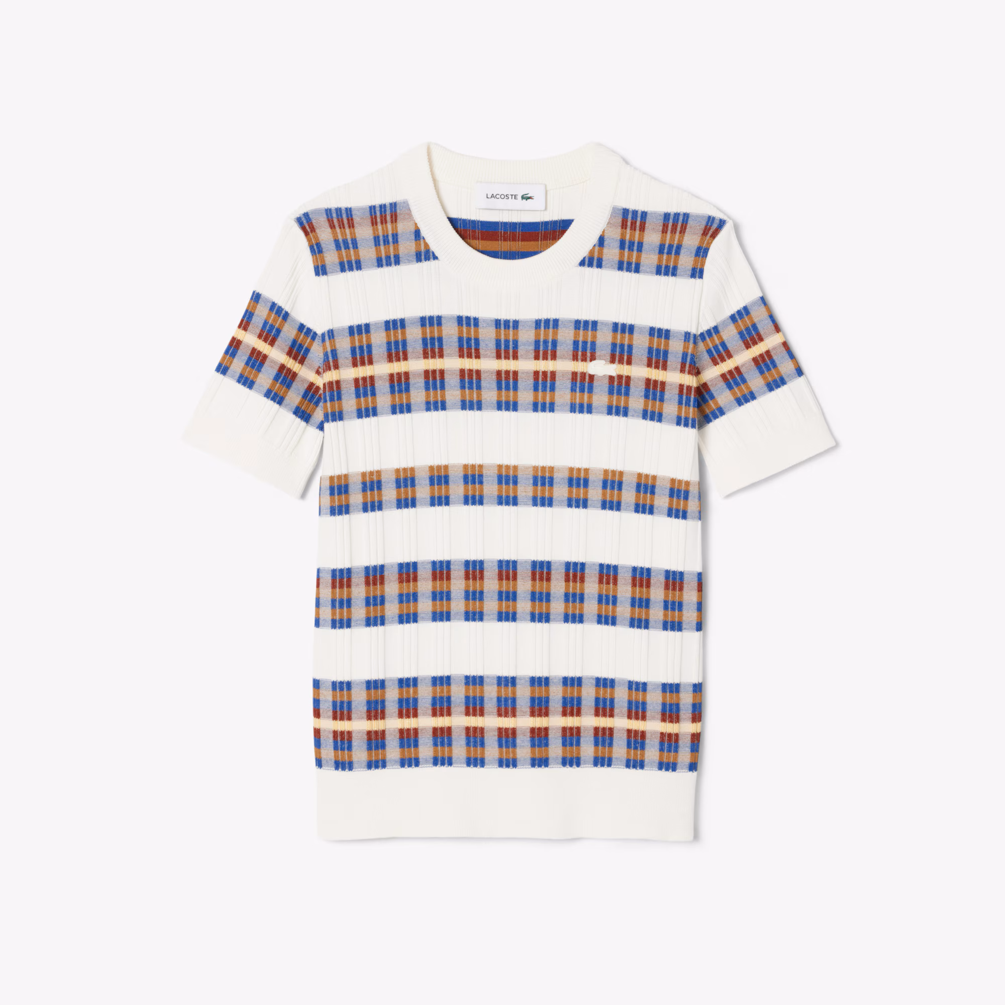 Women's Short Sleeve Rib Knit Sweater