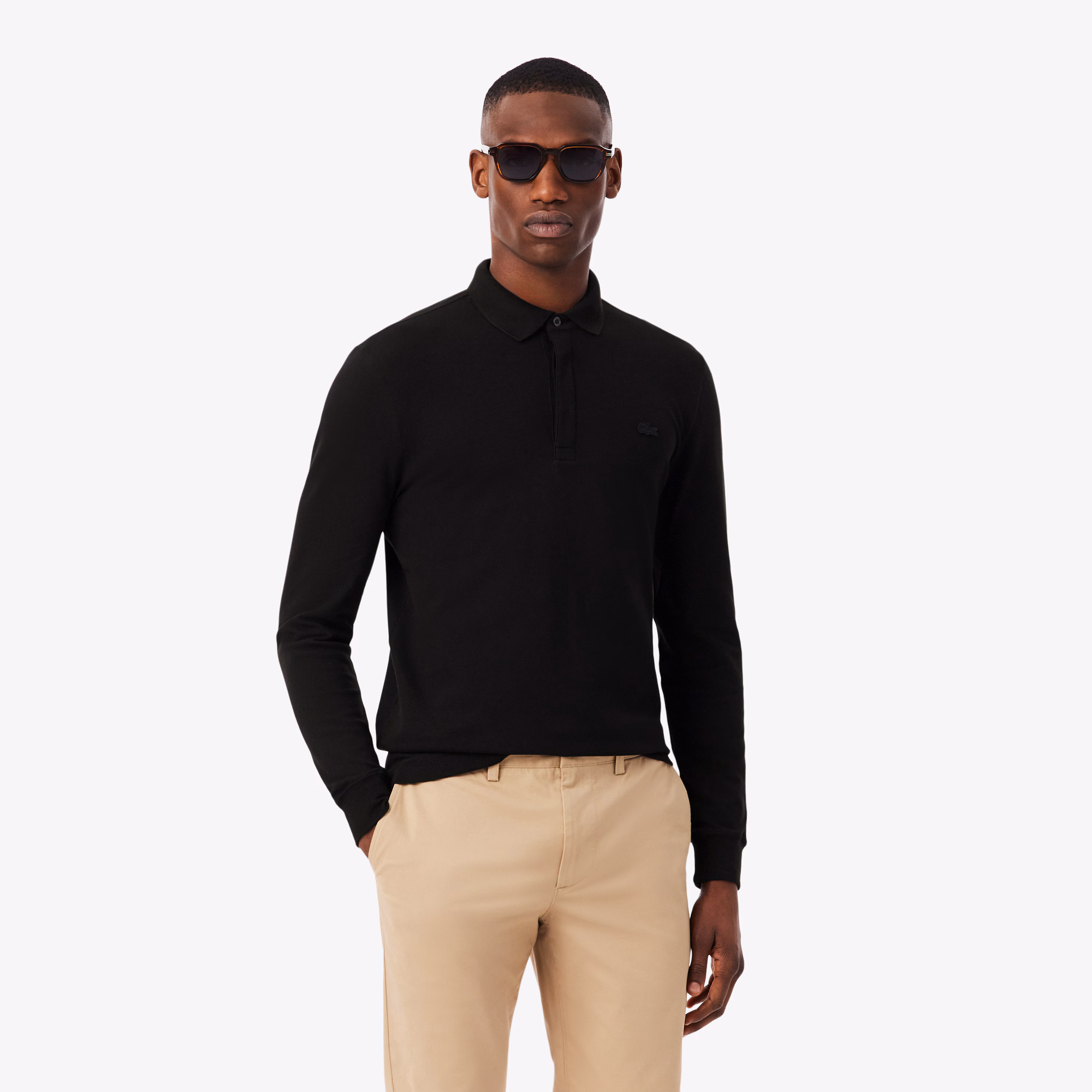 Men's Regular Fit Paris Stretch Piqué Polo