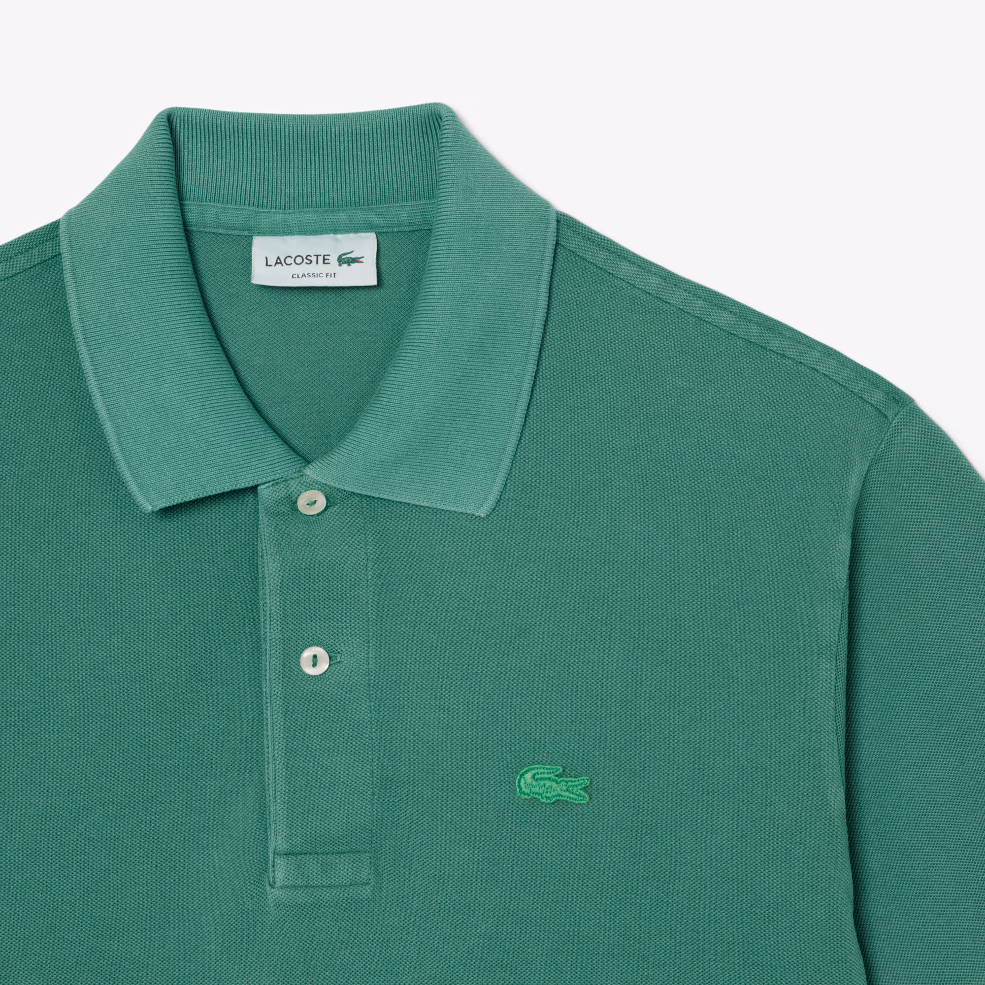 Men's Classic Fit L.12.12 Wash Effect Polo