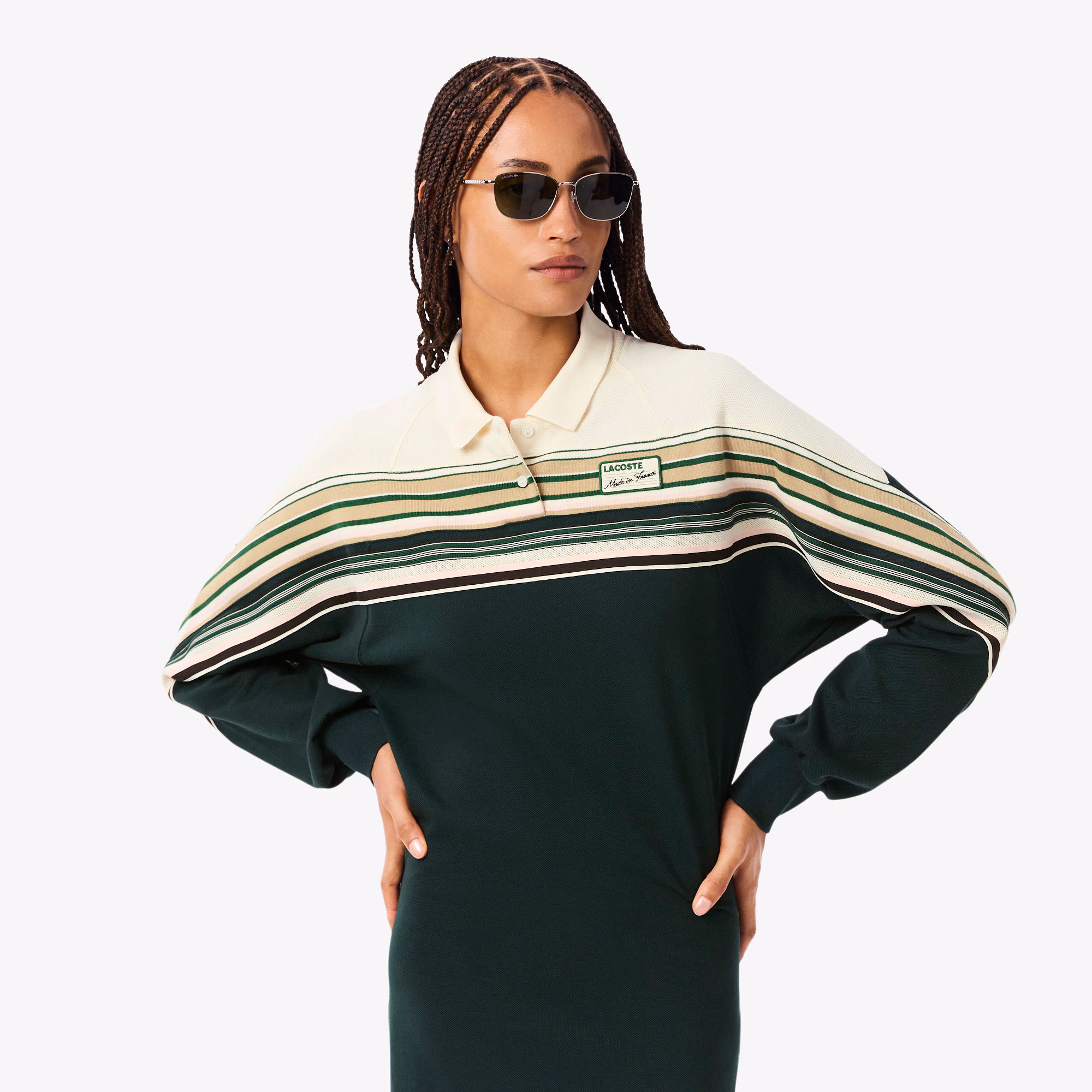 Women's Slim Fit Made In France Piqué Dress