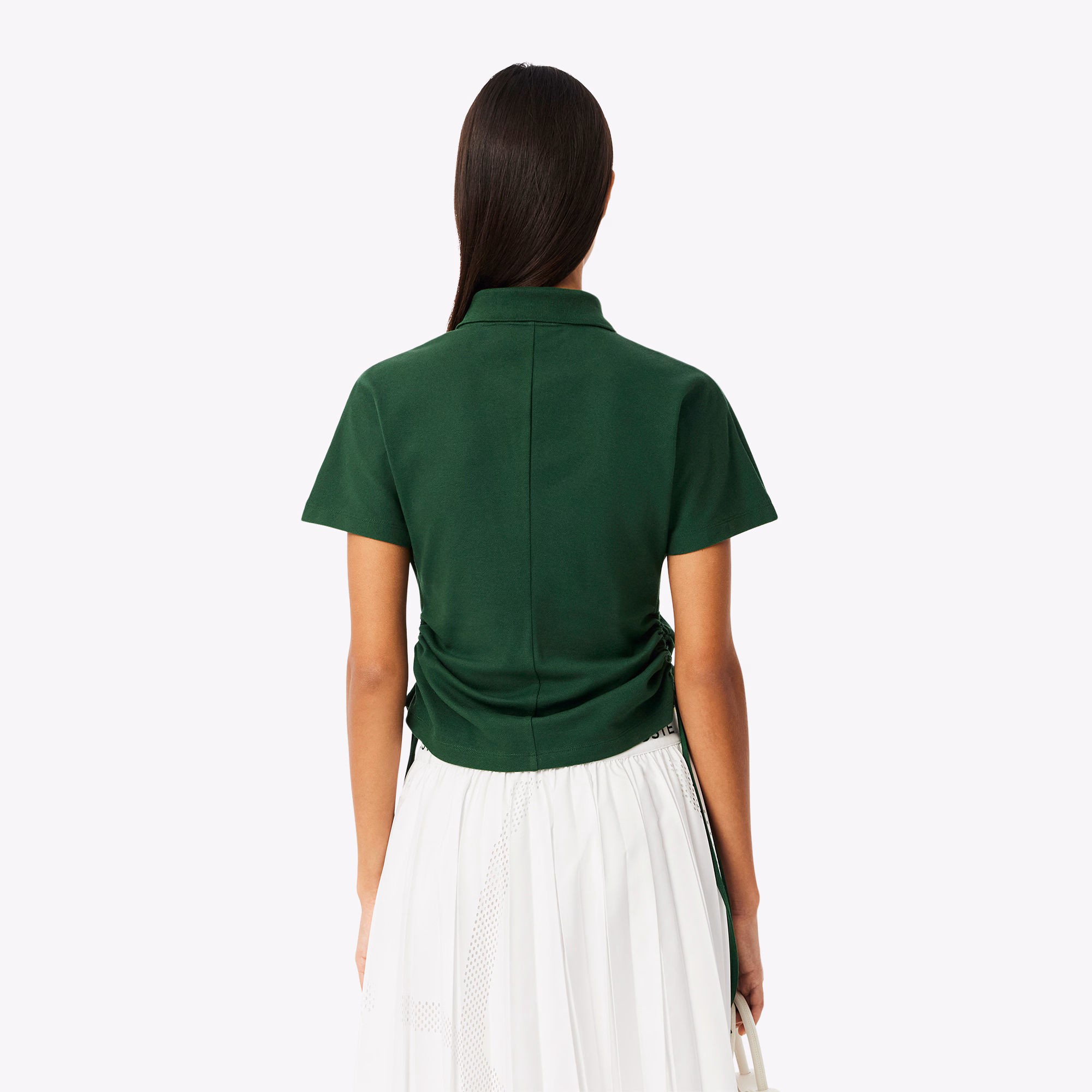 Women's Slim Fit Adjustable Piqué Polo