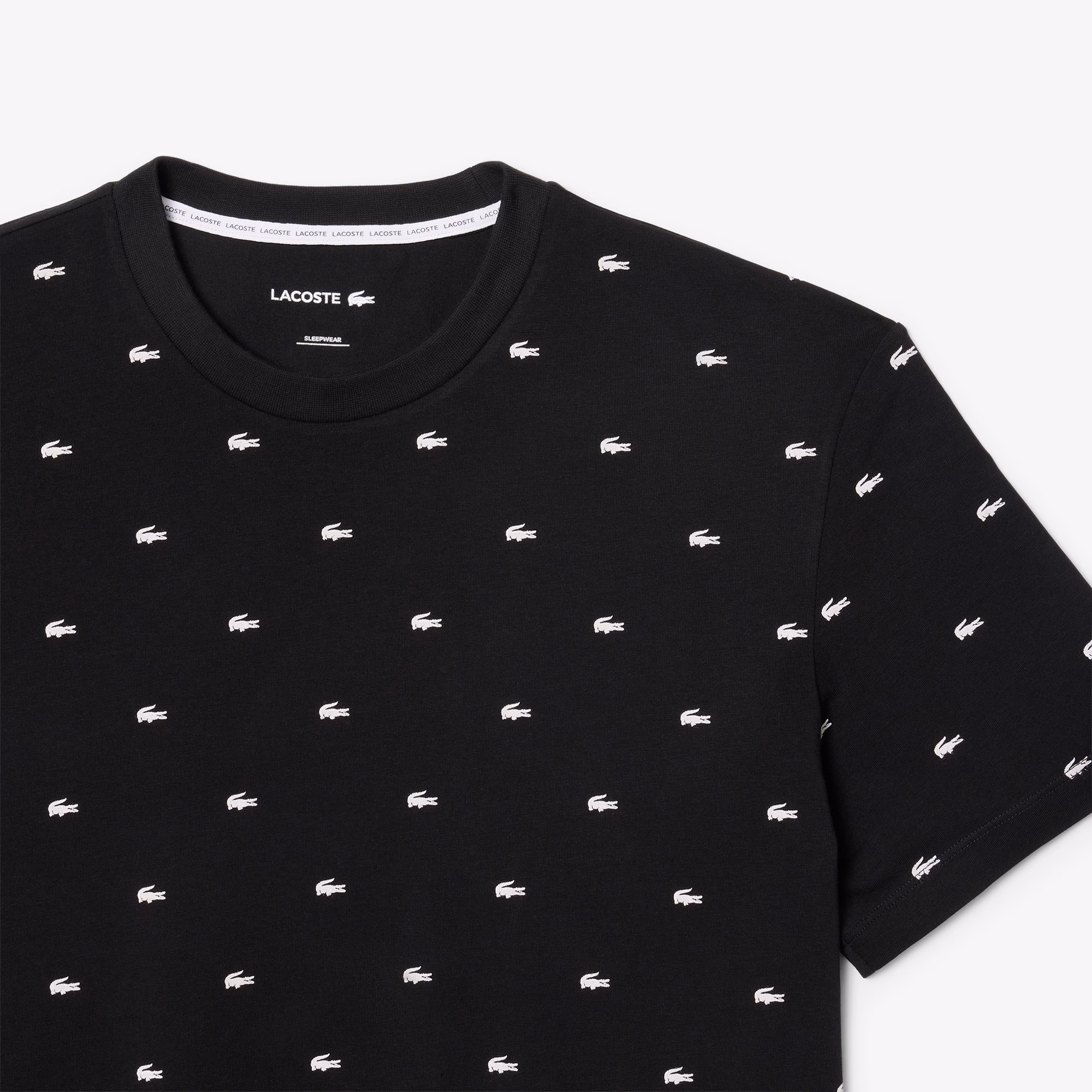 Men's Printed Cotton Pajama Set